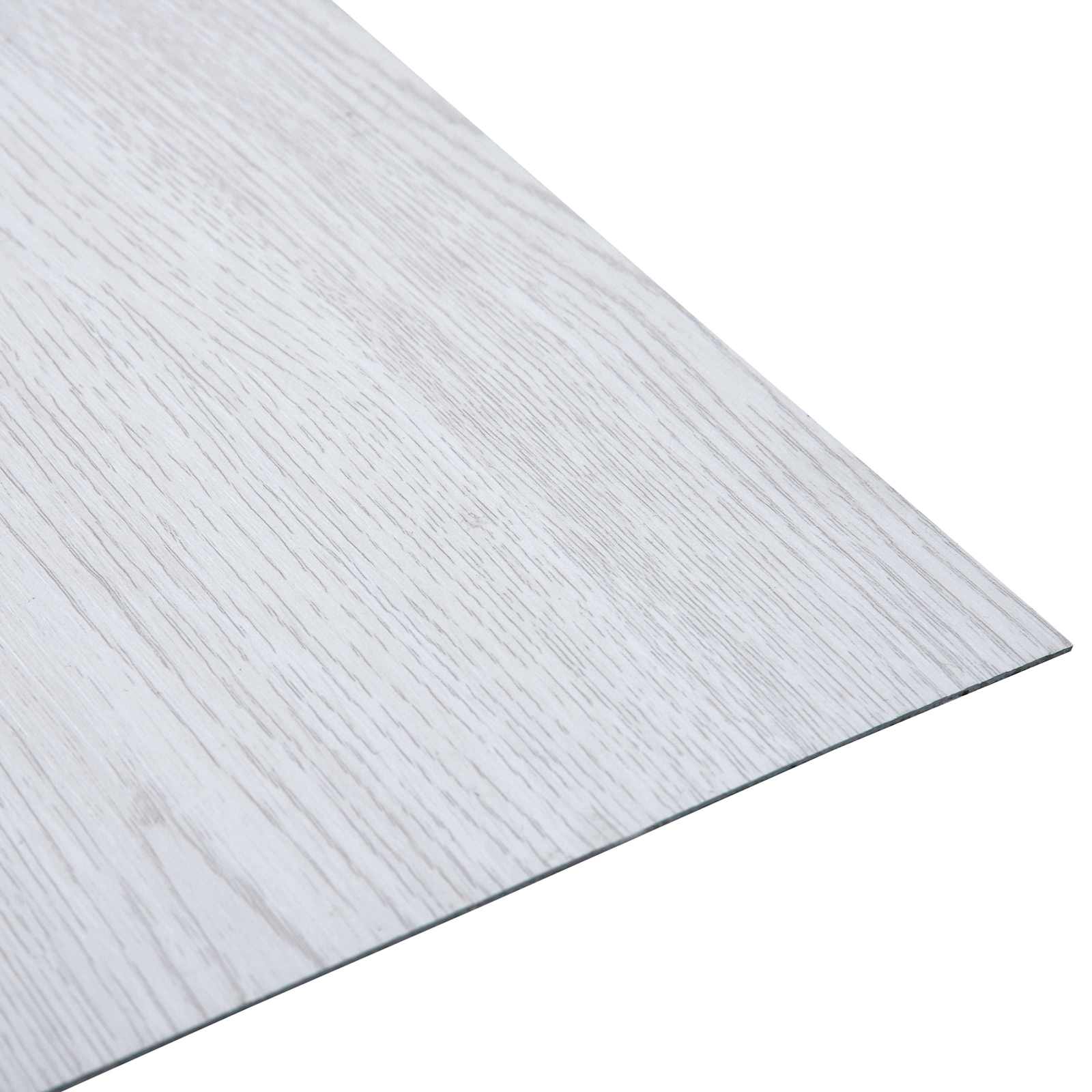 Isekinnevad Põrandaplaadid Valge 30,5 x 30,5 cm 20 tk PVC