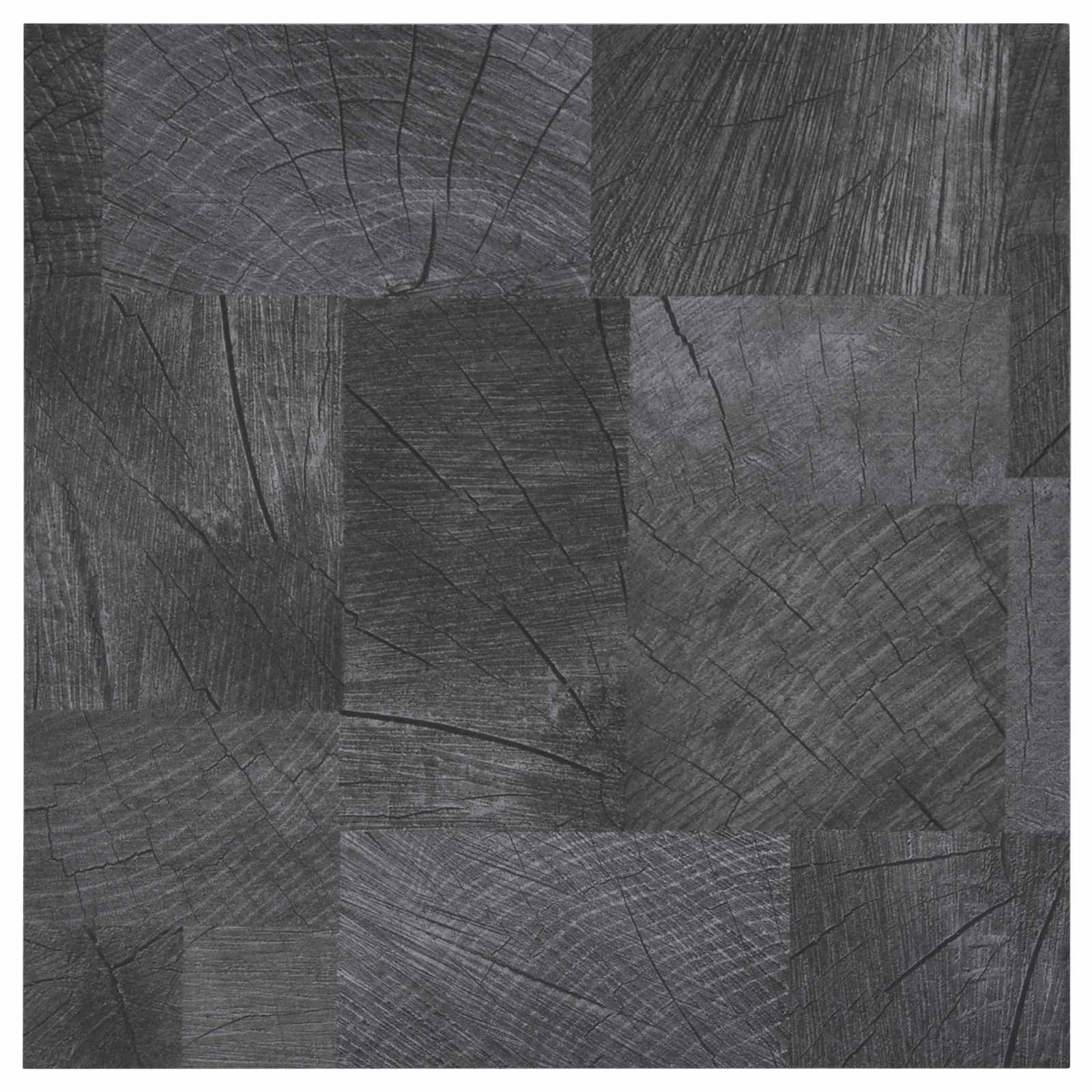 Isekinnevad Põrandaplaadid Puitstruktuur Hall 30,5 x 30,5 cm