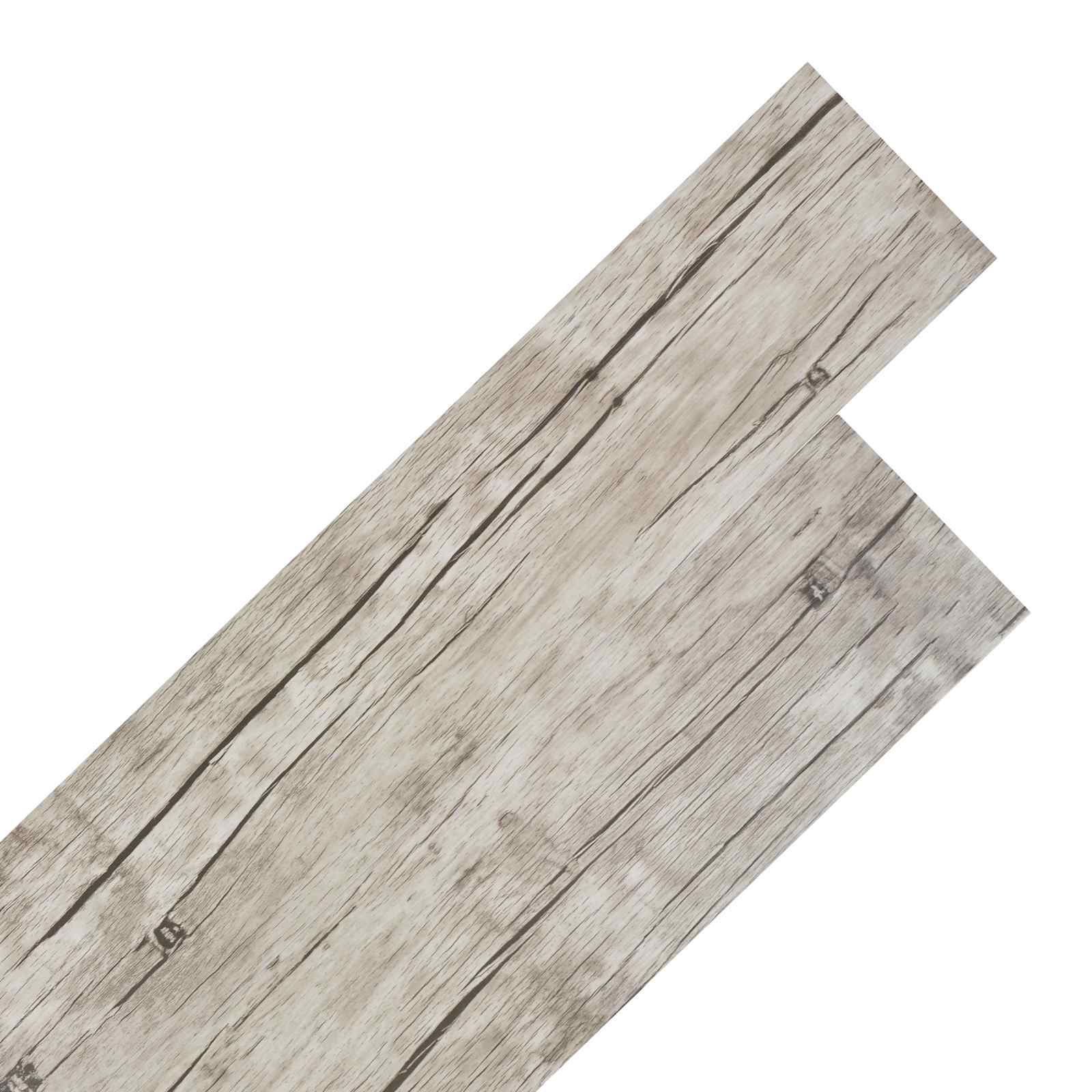 Iseliimuvad PVC Plankpõrandad Kergelt pestud tamme 30,5 x 61 cm