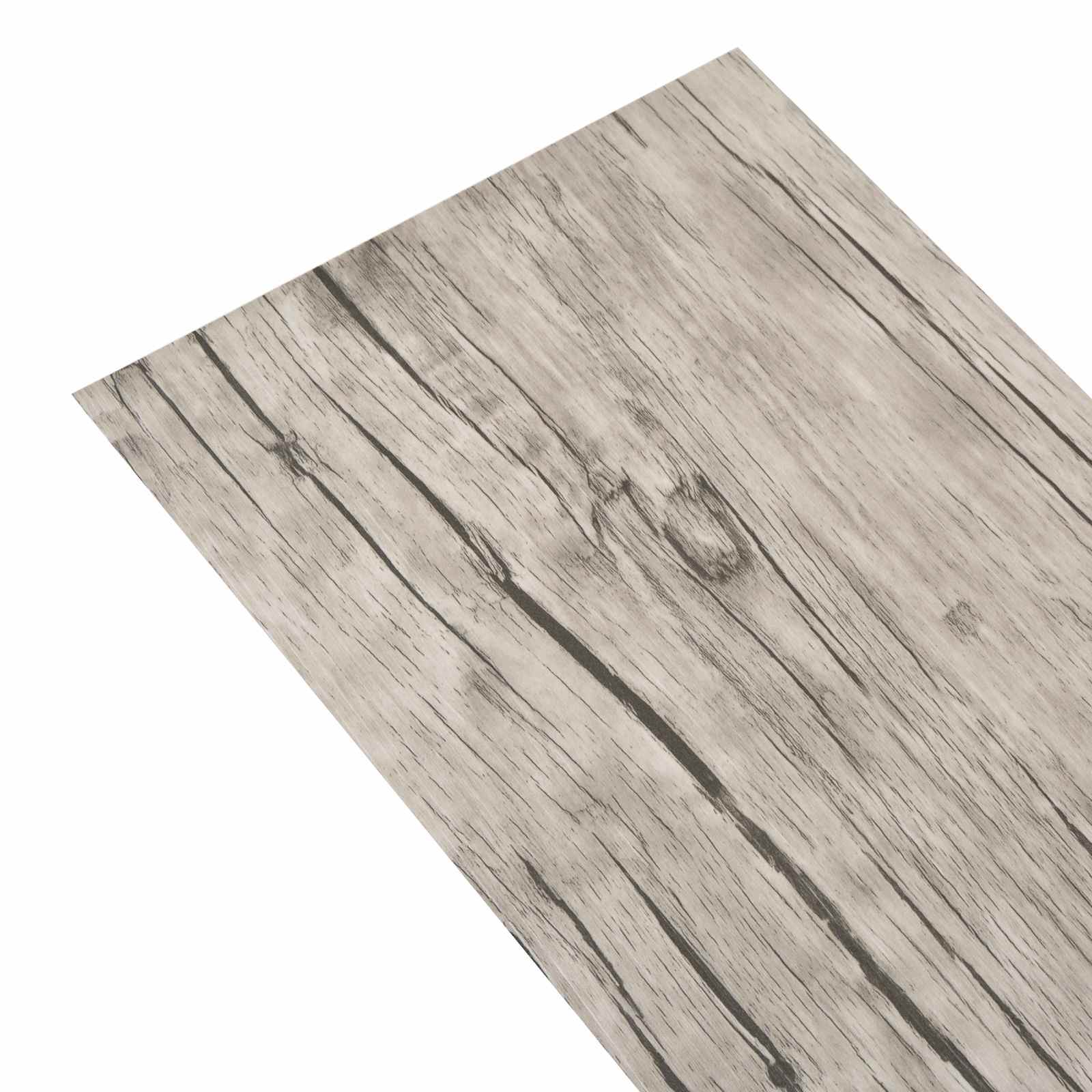 Iseliimuvad PVC Plankpõrandad Kergelt pestud tamme 30,5 x 61 cm