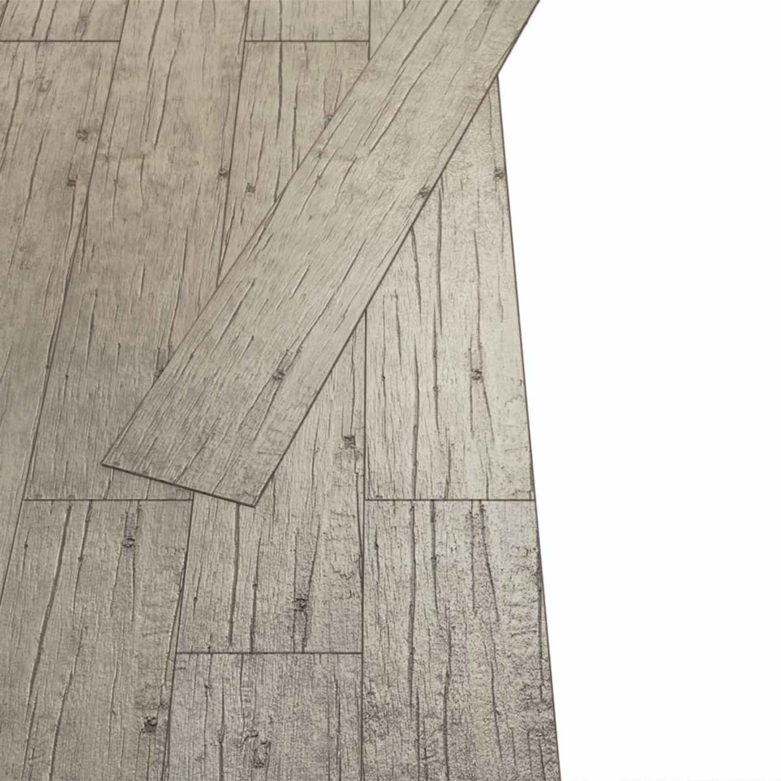 Iseliimuvad PVC Plankpõrandad Kergelt pestud tamme 30,5 x 61 cm