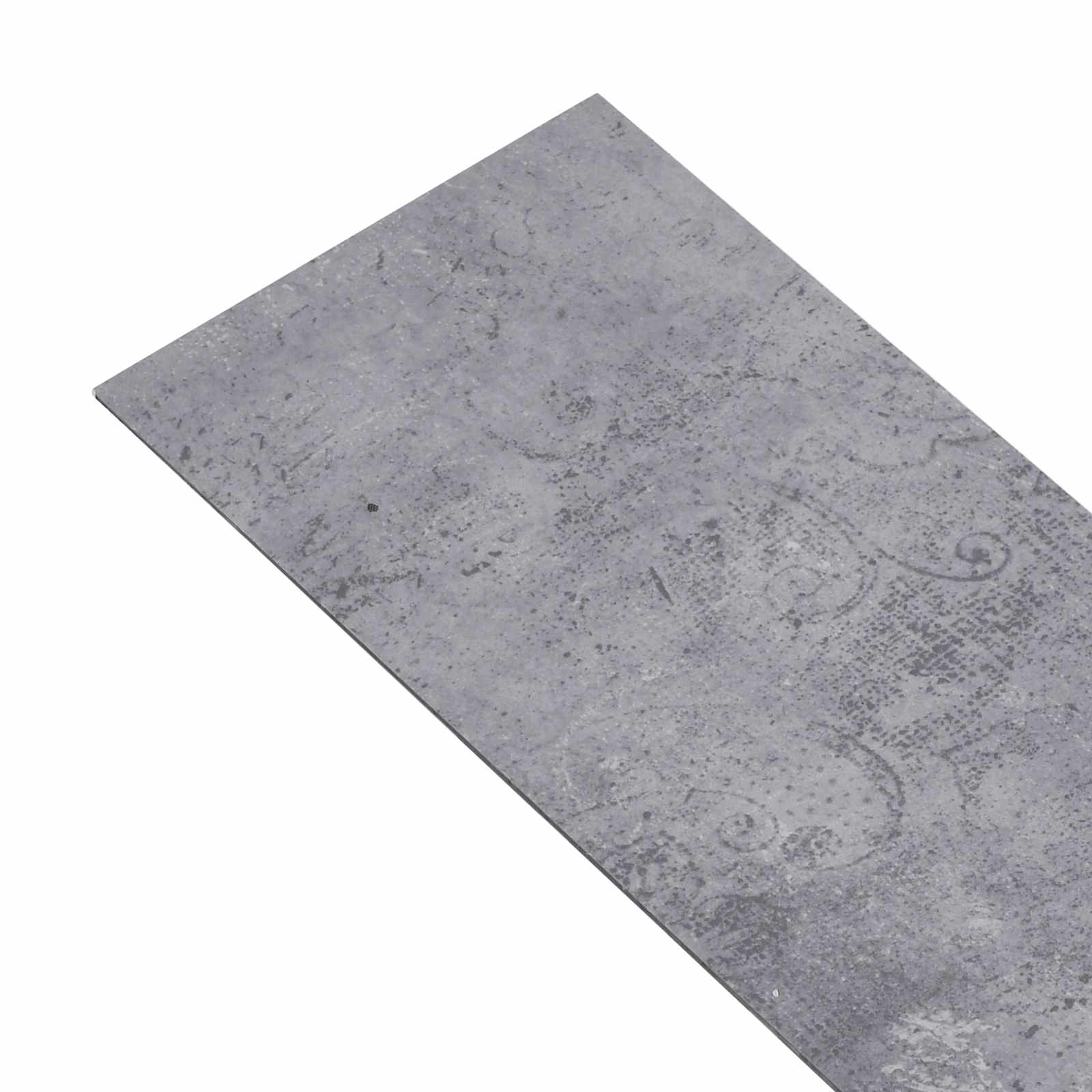 Iseliimuvad PVC Plankpõrandad Tsemendi hall 30,5 x 61 cm 28 tk
