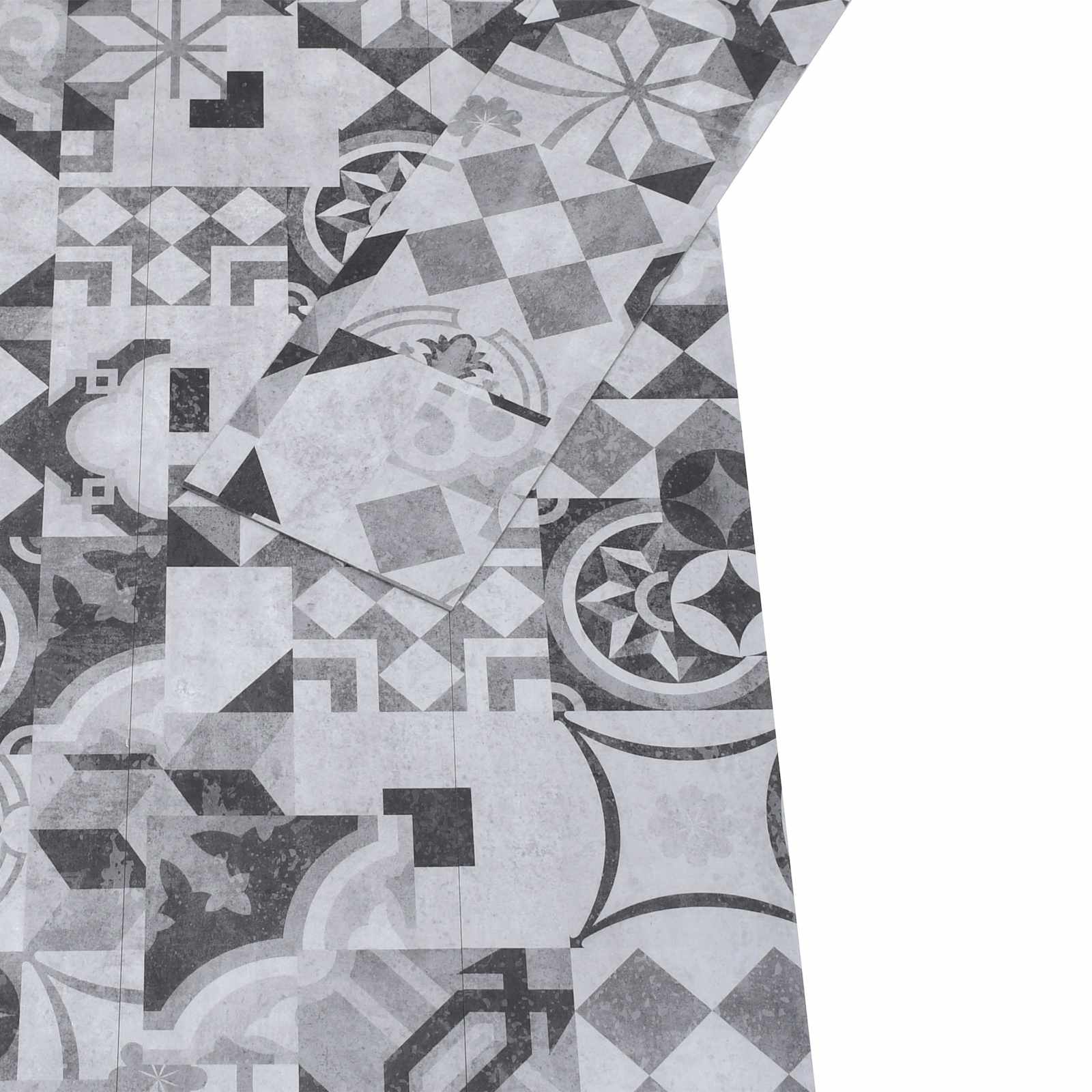 Iseliimuvad PVC Plankpõrandad Hall muster 30,5 x 61 cm 28 tk