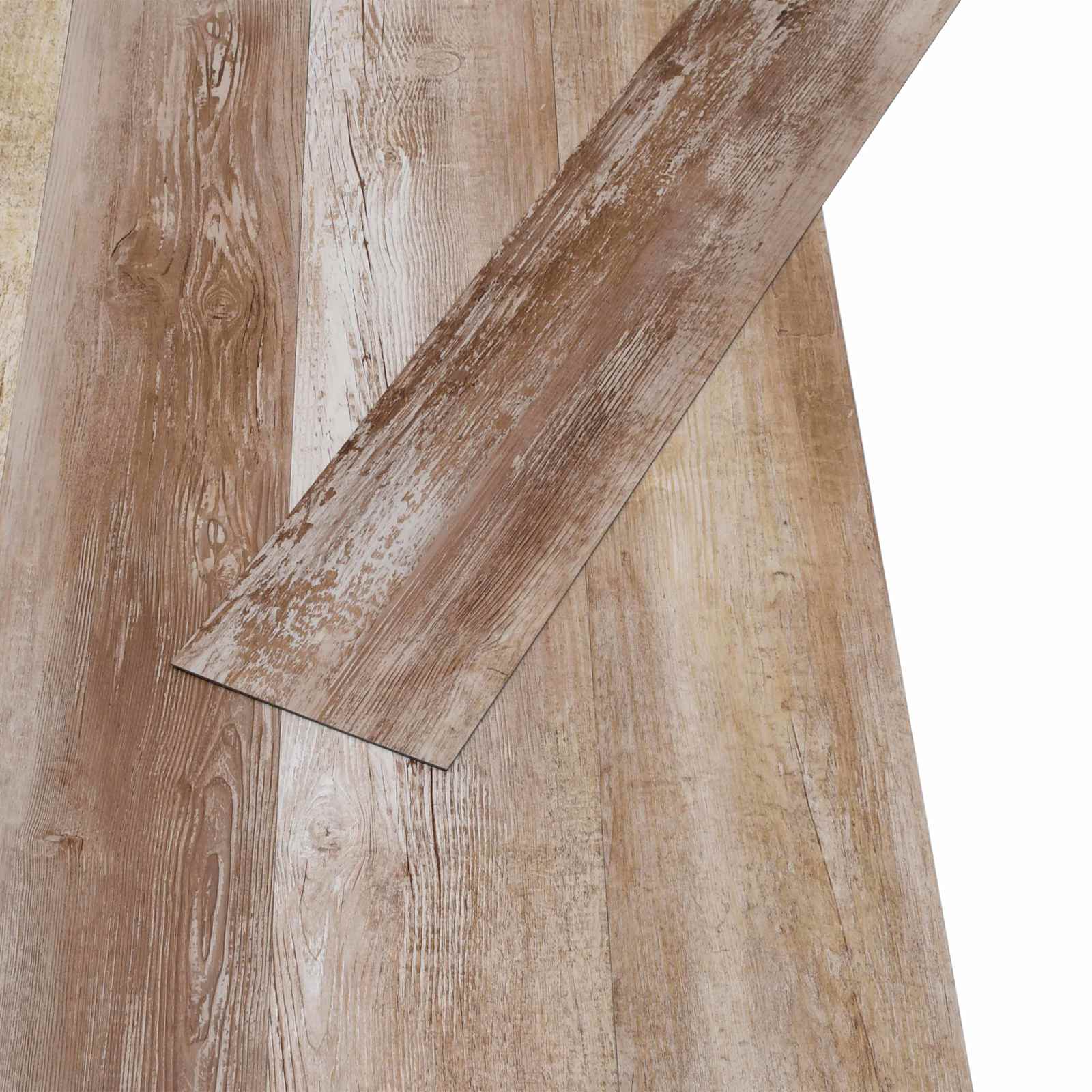 Iseliimuvad PVC Plankpõrandad Pestud Puit 30,5 x 61 cm 28 tk