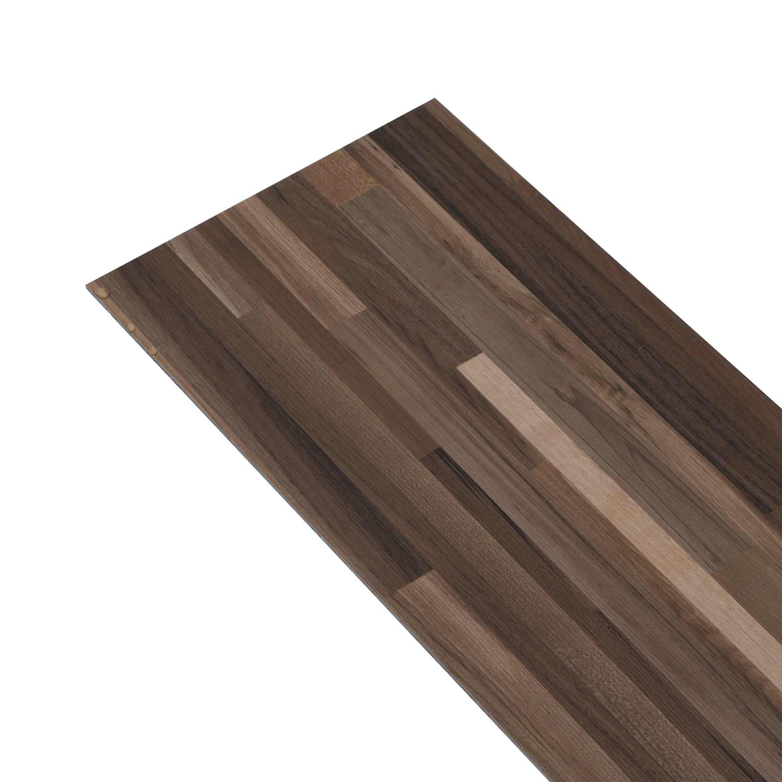 Iseliimuvad PVC Plankpõrandad Triibuline pruun 30,5 x 61 cm