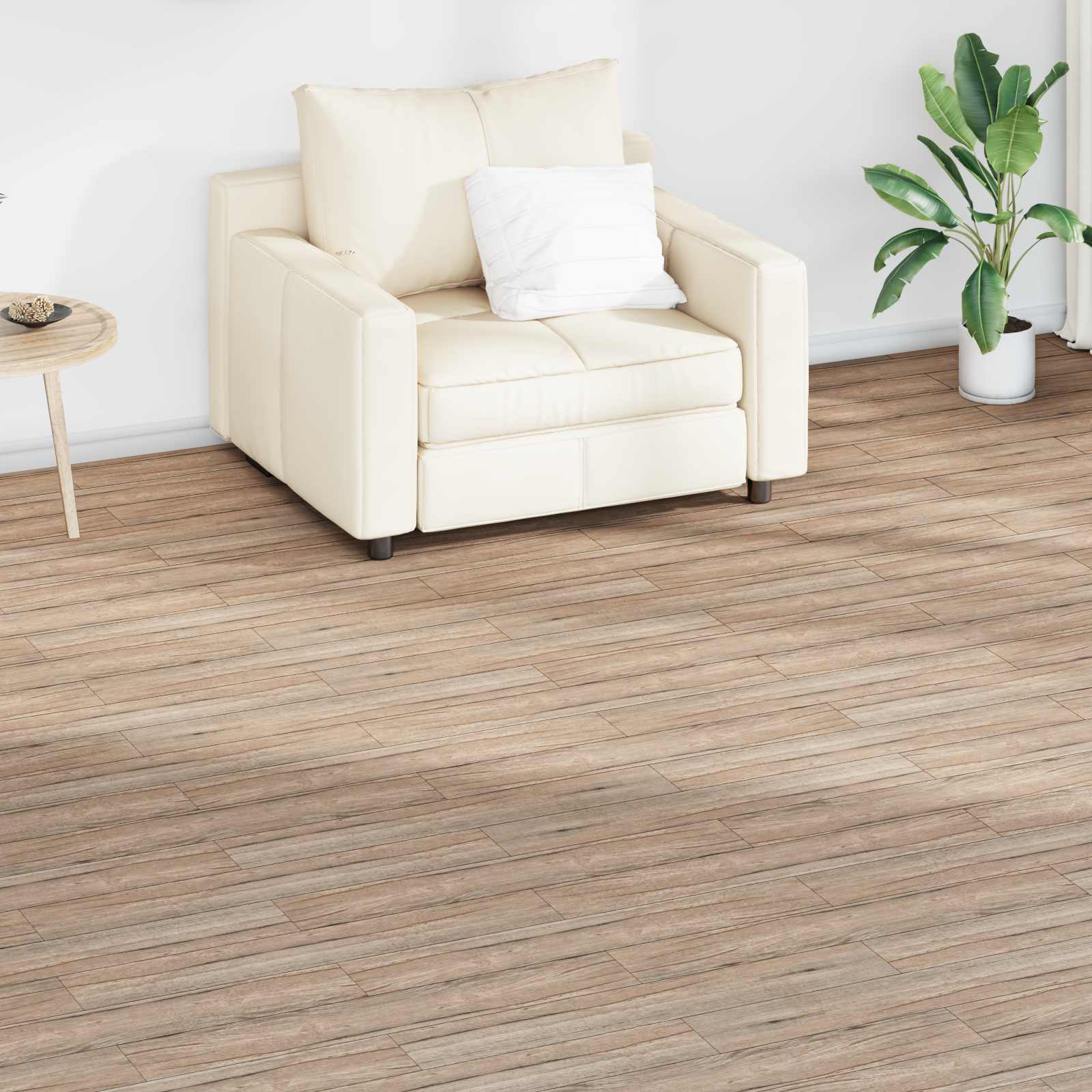 Põrandaplaadid Tammepruun 2,51 m² 18 tk PVC