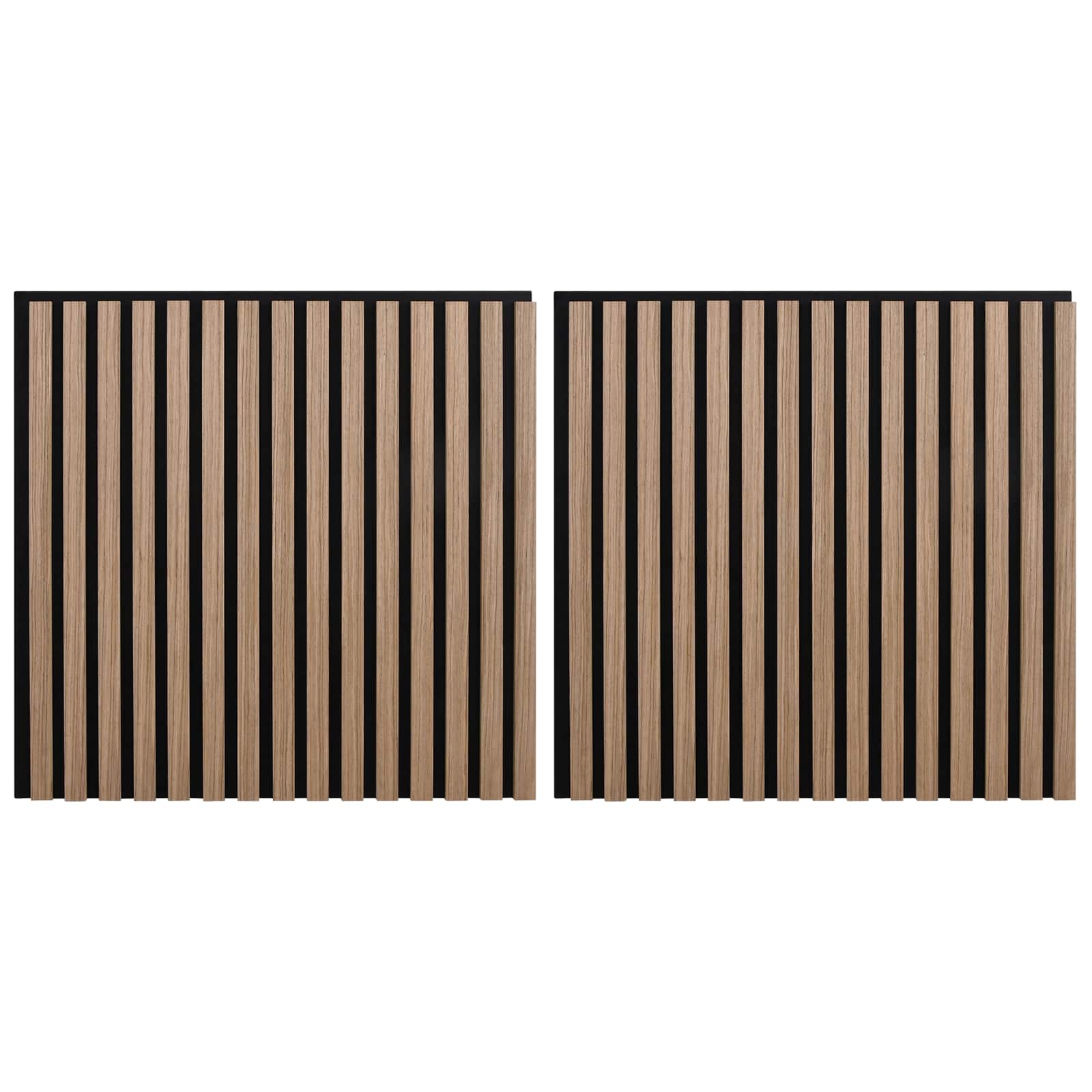 Seinapaneelid 2 tk 60,5 x 60 cm Pruun