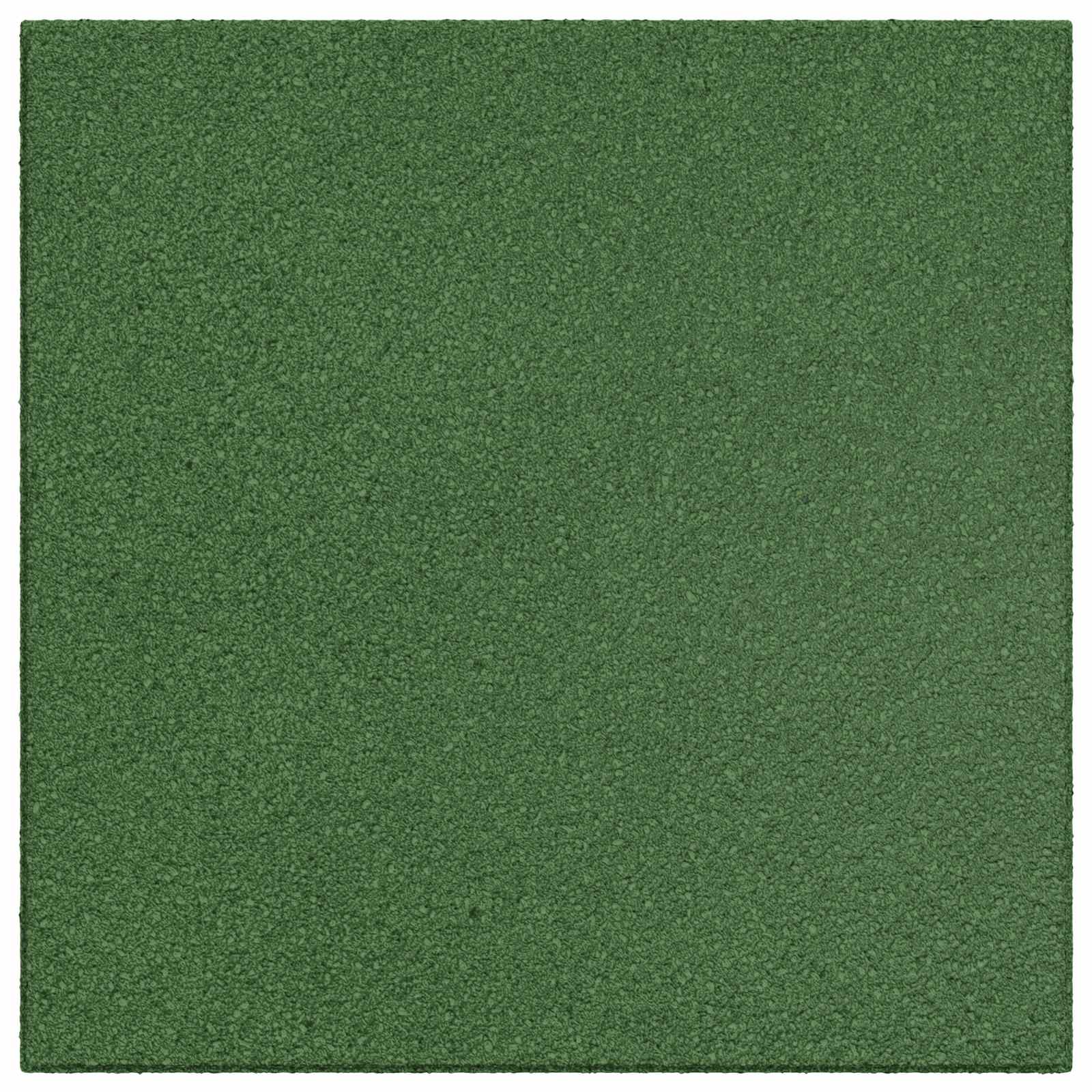 Kukkumise kaitse plaadid 6 tk Roheline 50 x 50 cm Kumm