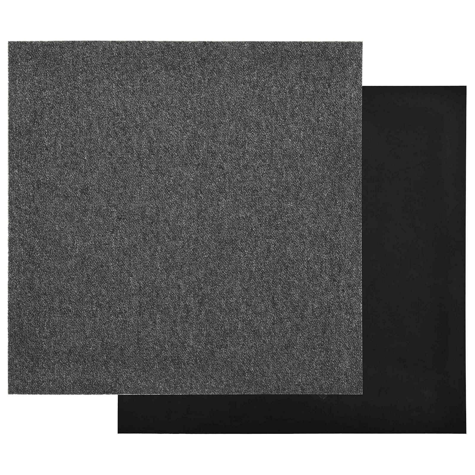 Vaip 20 tk Antratsiit 50 x 50 cm 100% polüpropüleen