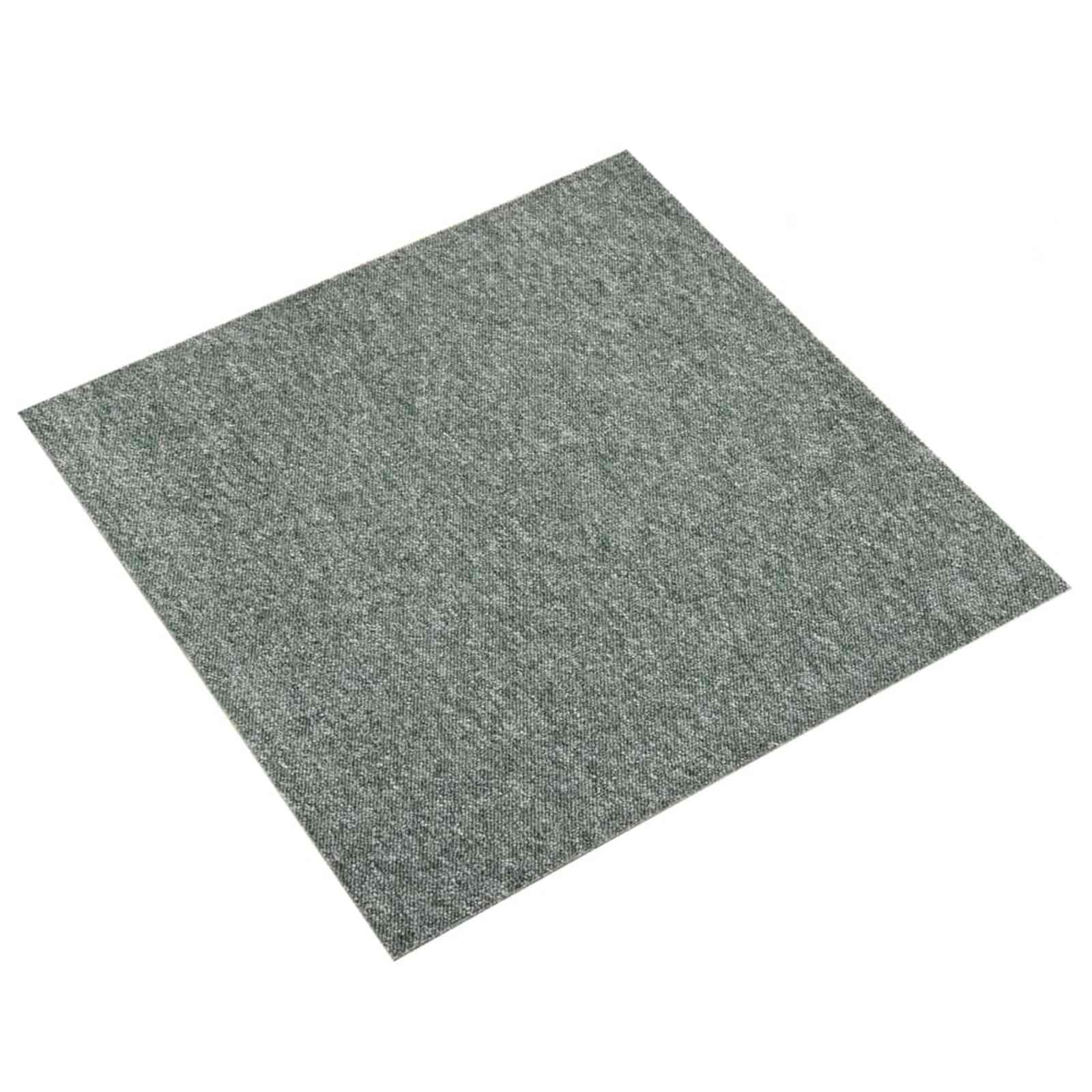 Vaip 20 tk Roheline 50 x 50 cm 100% polüpropüleen