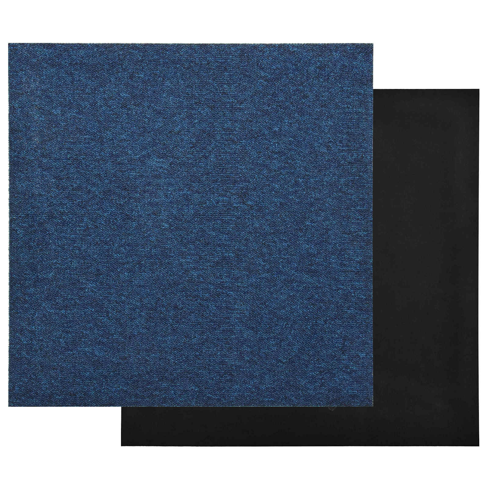 Vaip 20 tk Tumesinine 50 x 50 cm 100% polüpropüleen