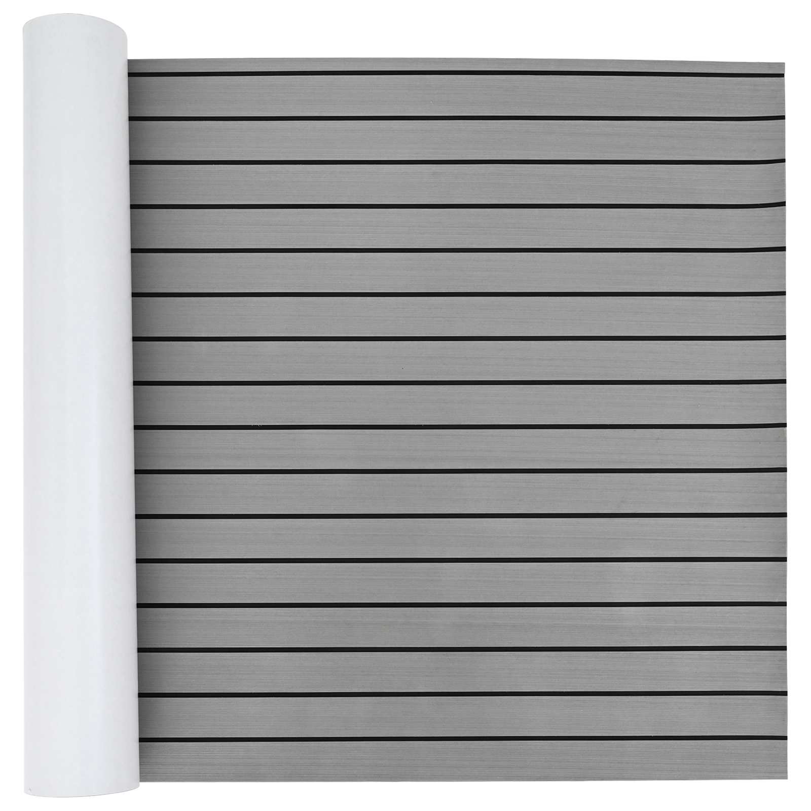 Paadi matt Triibuline Helehall ja must 240 x 90 cm EVA
