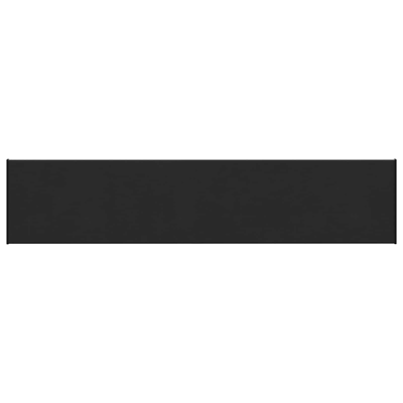 Akna aluskate Musta puidu mustriga 120 x 30 x 4,5 cm PVC