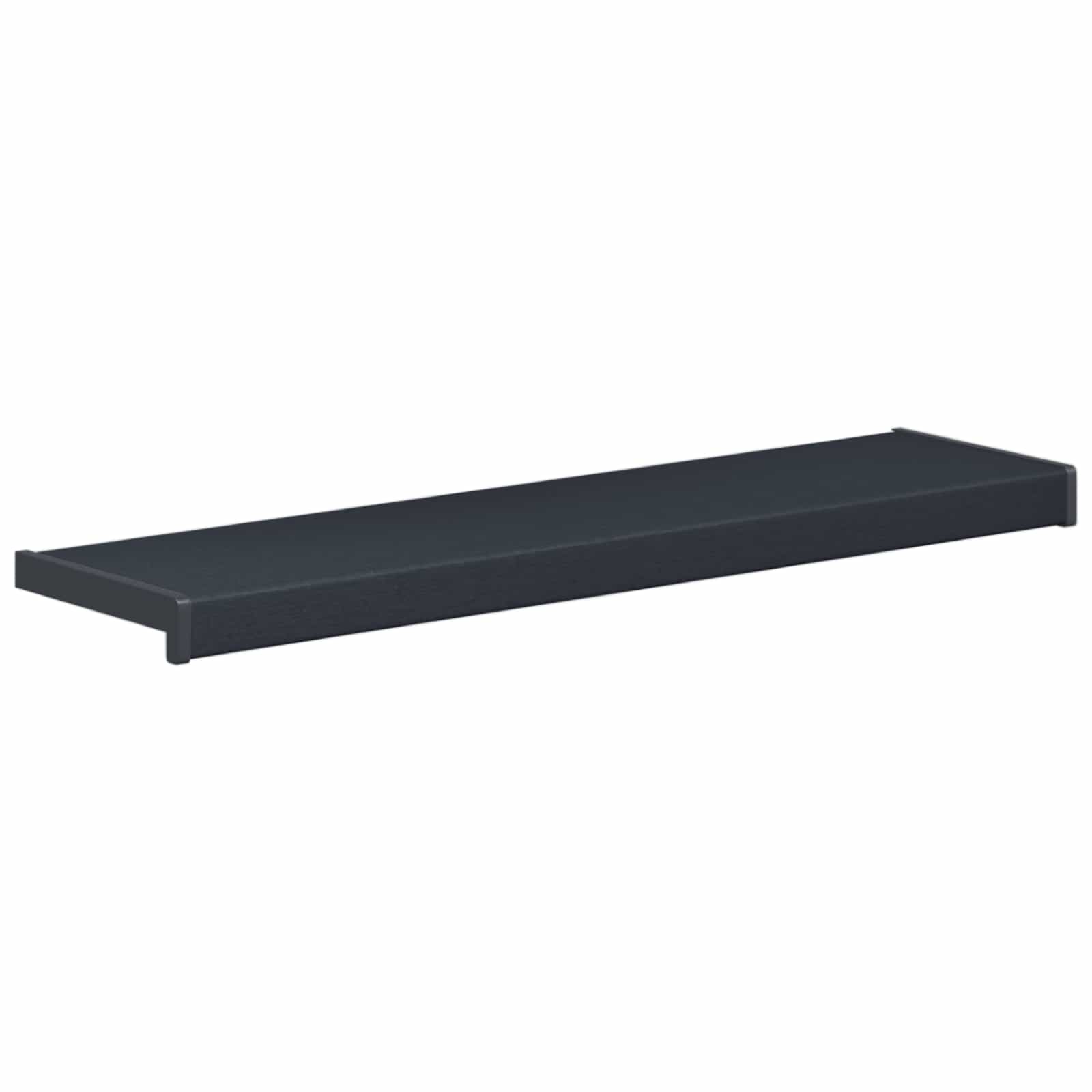 Akna aluskate Antratsiit puidu mustriga 100 x 25 x 4,5 cm PVC