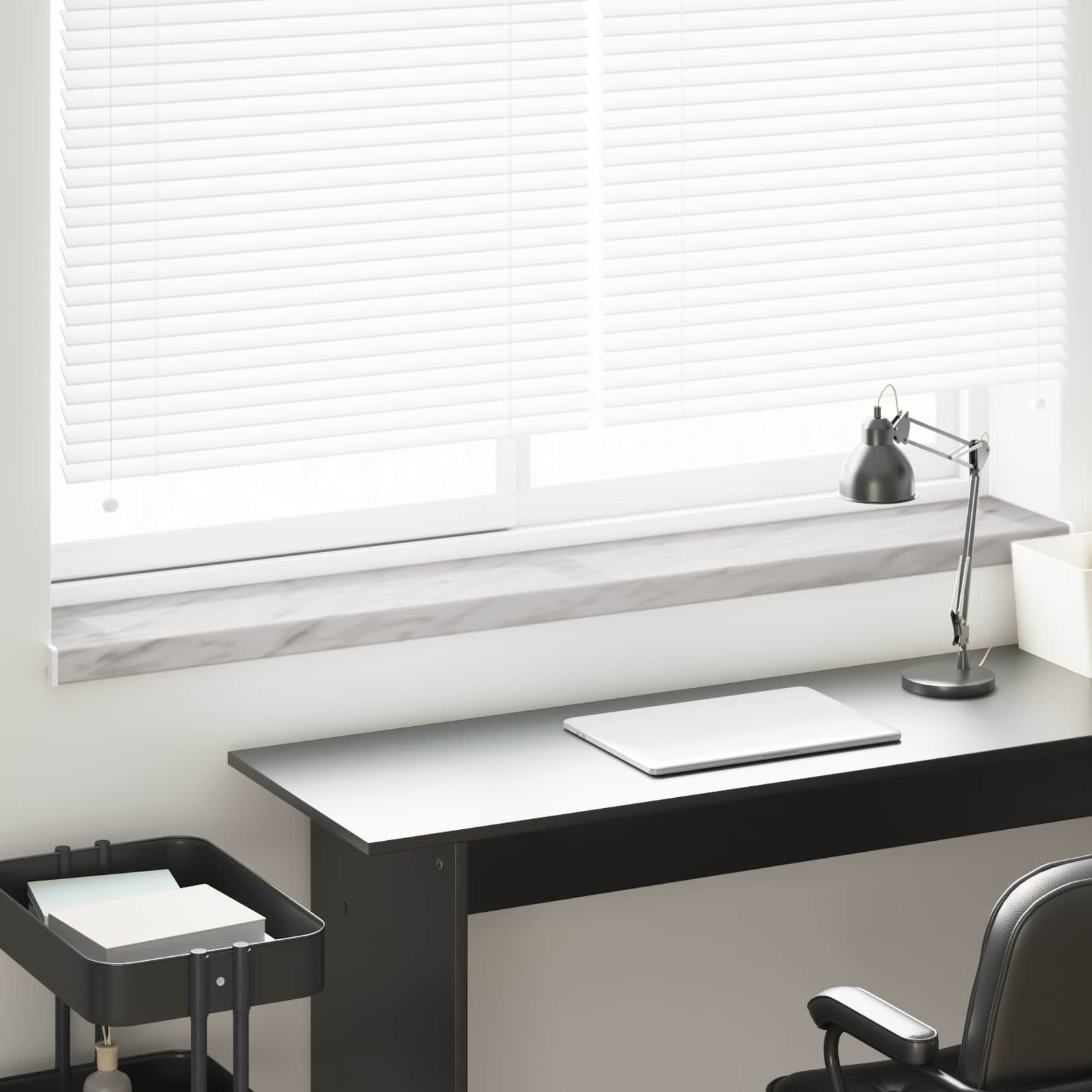 Akna aluskate Marmori tekstuur 120 x 25 x 4,5 cm PVC