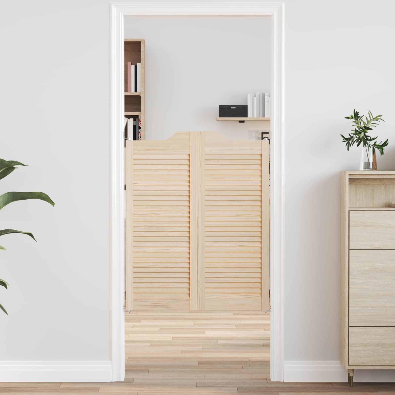 Käigutüüpi uksed 100 x 40 cm Toekas männipuit Naturaalne