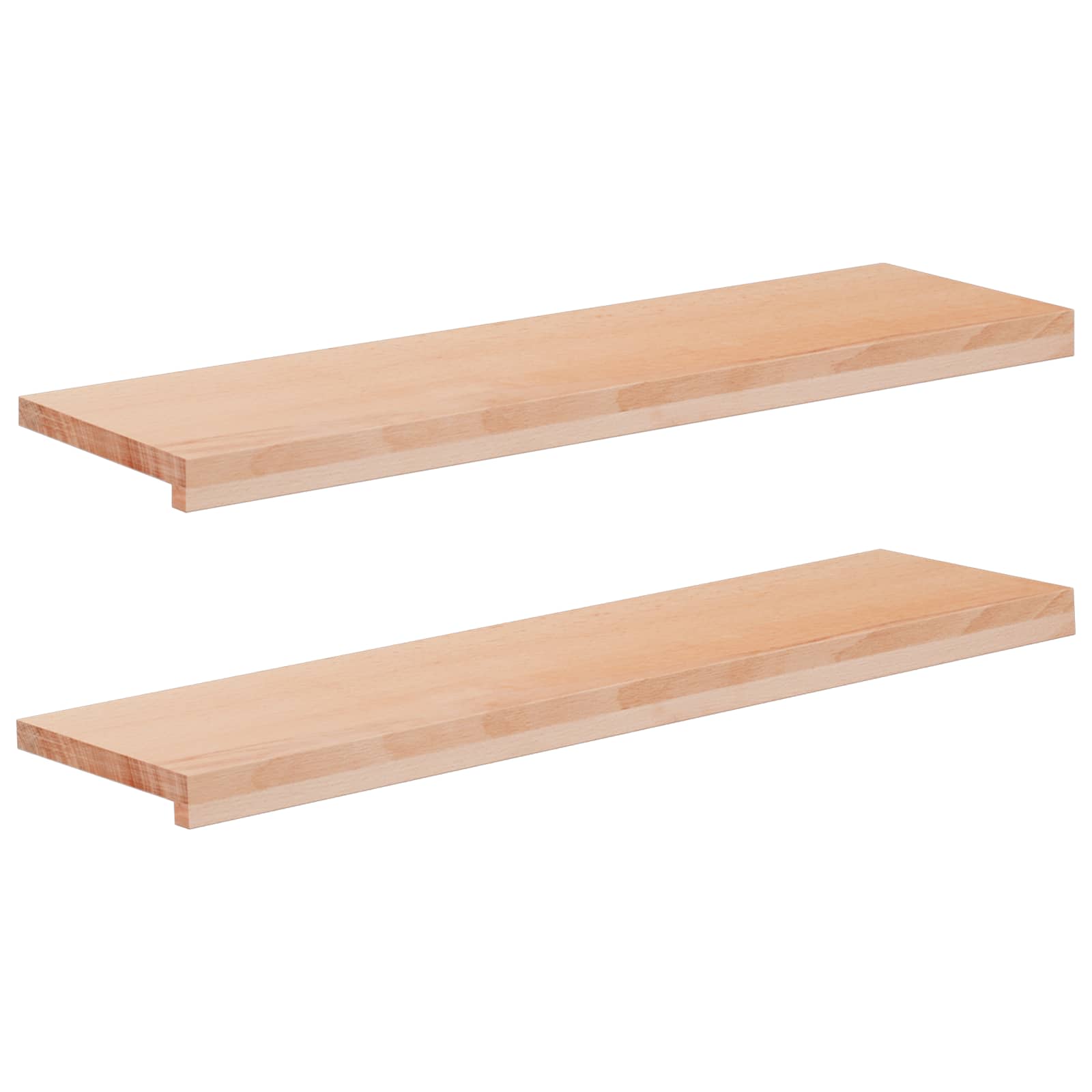 Trepiastmed 2 tk 100 x 30 x 2 cm Naturaalne Tugev lepppuu