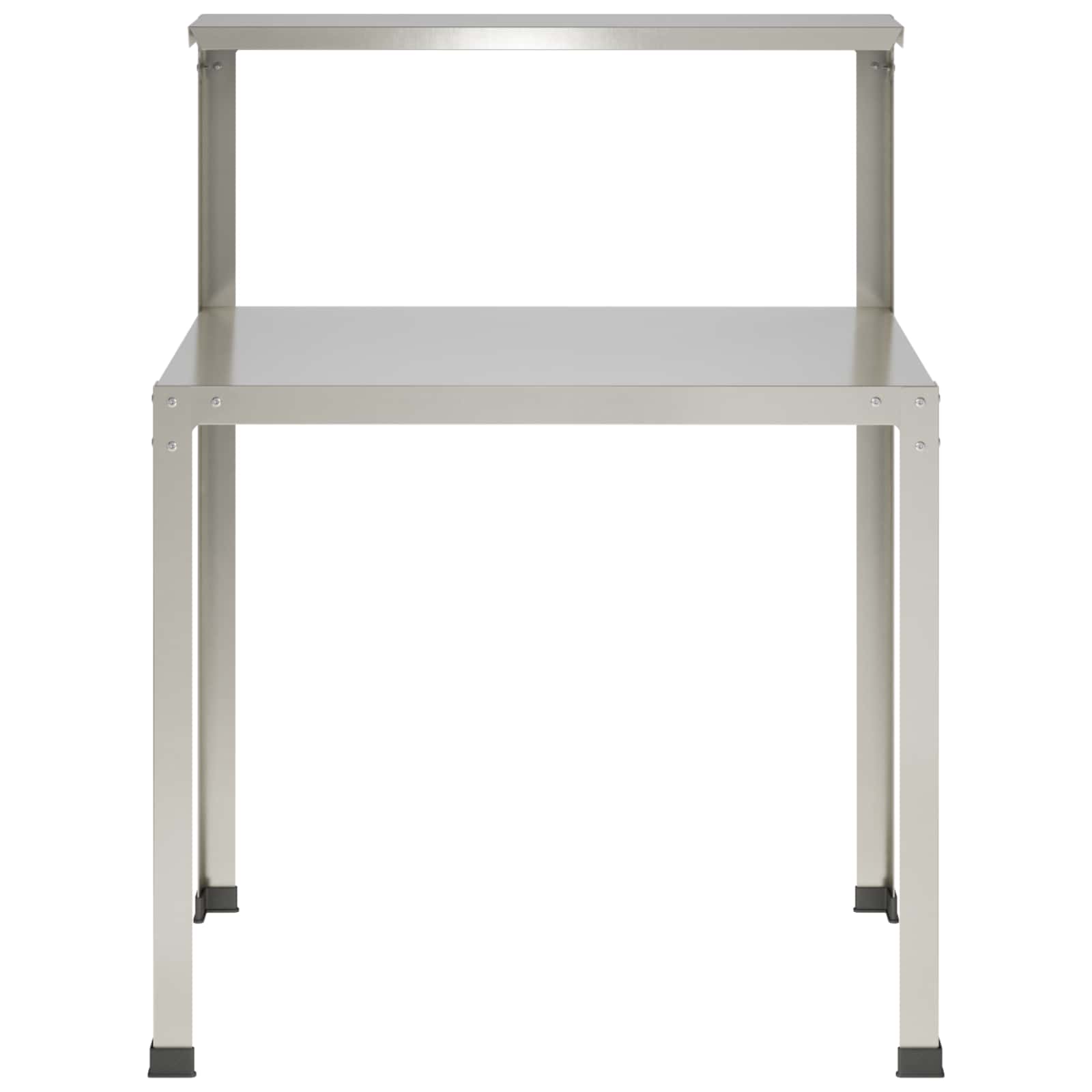 Istutuslaud 100 x 50 x 104 cm Roostevaba teras Hõbedane
