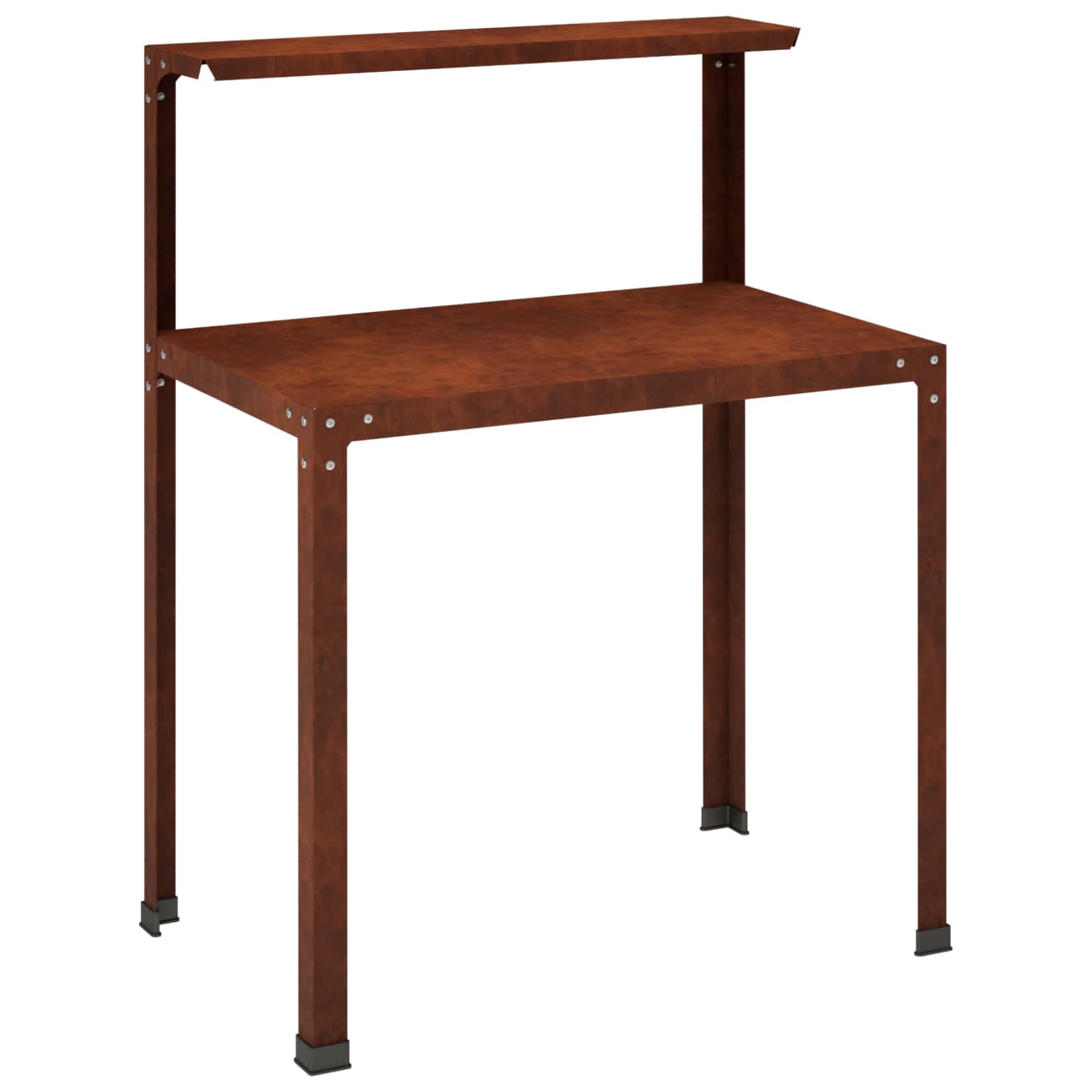 Istutuslaud 60 x 50 x 104 cm Ilmastikukindel teras Rooste
