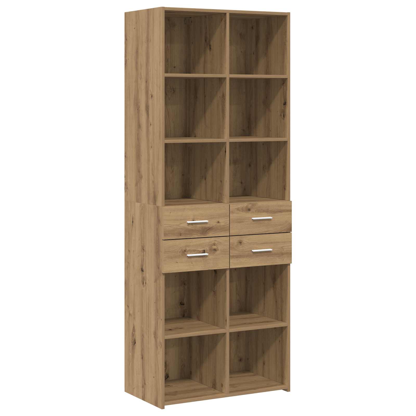 Raamatukapp Artisan tamm 30 x 42.4 x 185.2 cm Tehispuit
