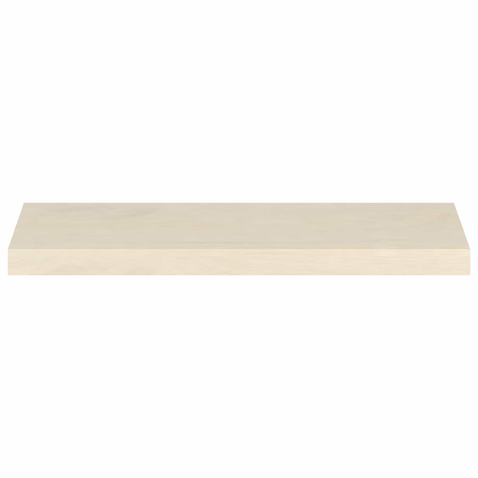 Astme katte 2 tk 80 x 25 x 2 cm Valge Tugev Tamme Puit