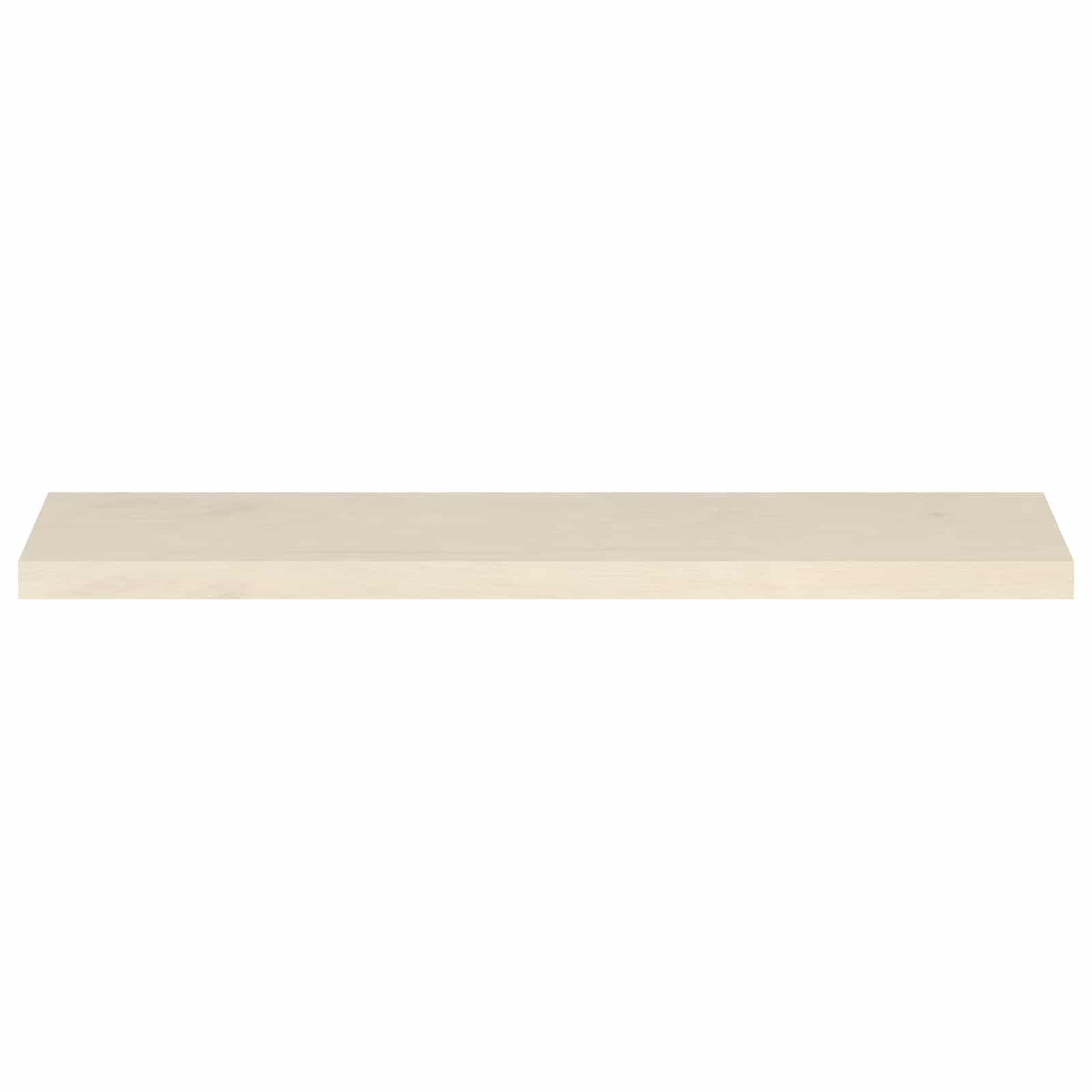 Astme katte 2 tk 110 x 30 x 2 cm Valge Tugev Tamme Puit