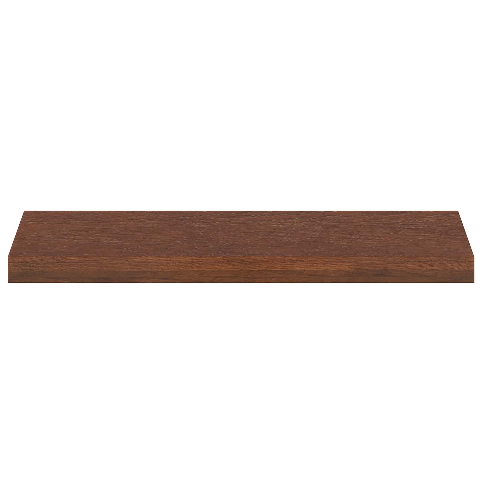 Astme katte 2 tk 80 x 25 x 2 cm Tume pruun Tugev Tamme Puit