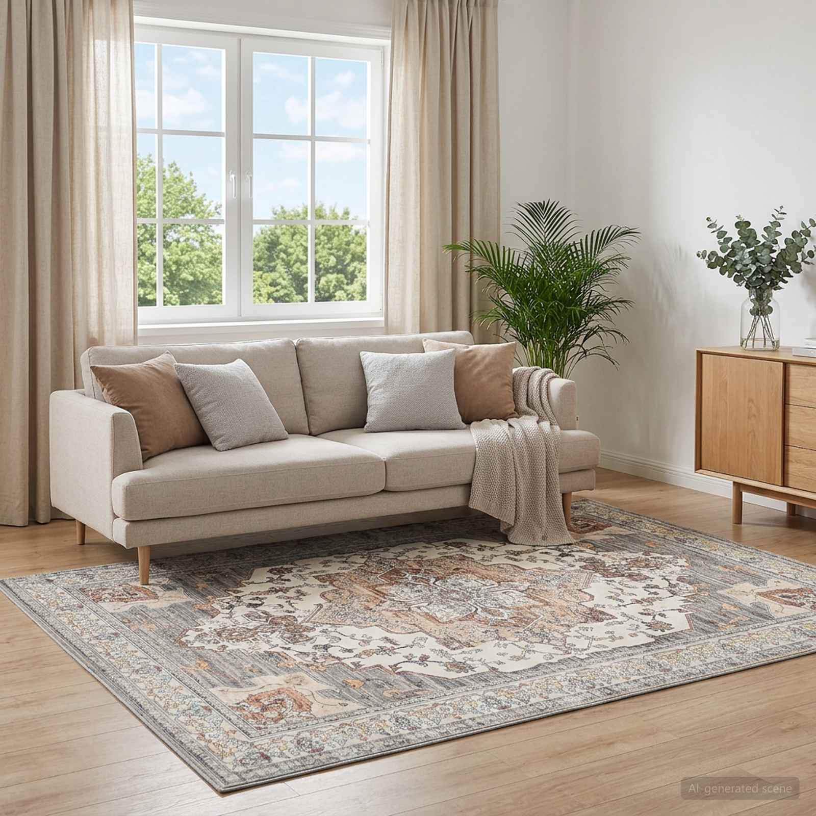 Kild ORIZ Pruun 120 x 170 cm 100% Polüester