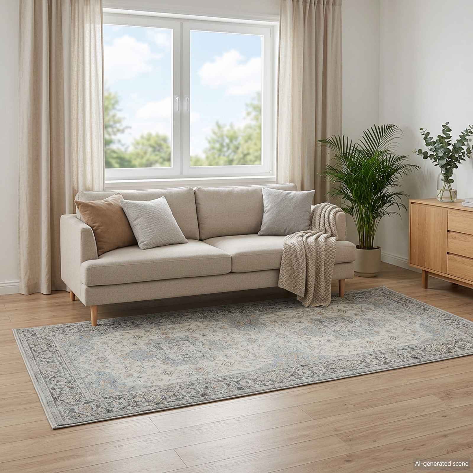 Kild ORIZ Kreemjas 80 x 200 cm 100% Polüester
