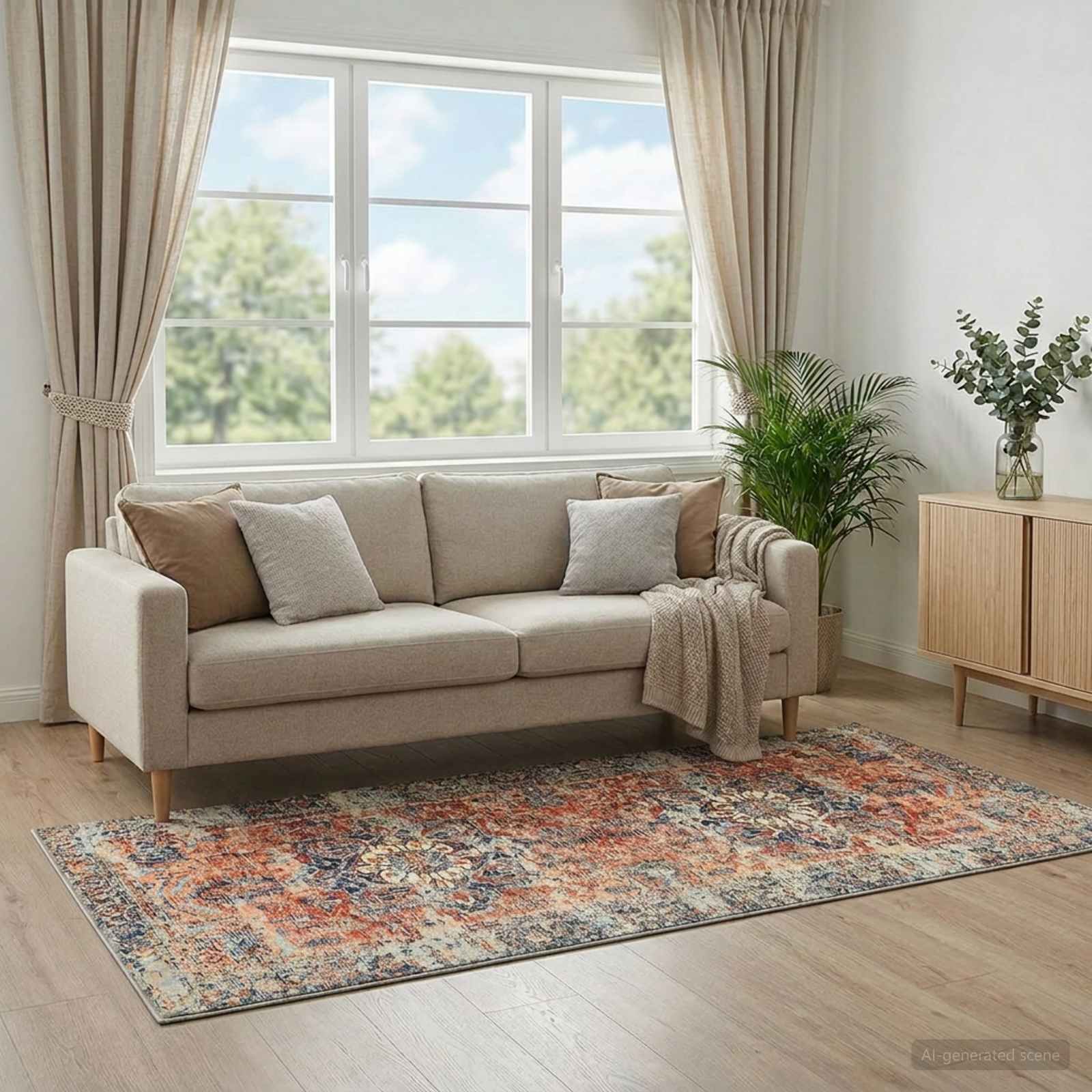 Kild ORIZ Oranž 80 x 200 cm 100% Polüester