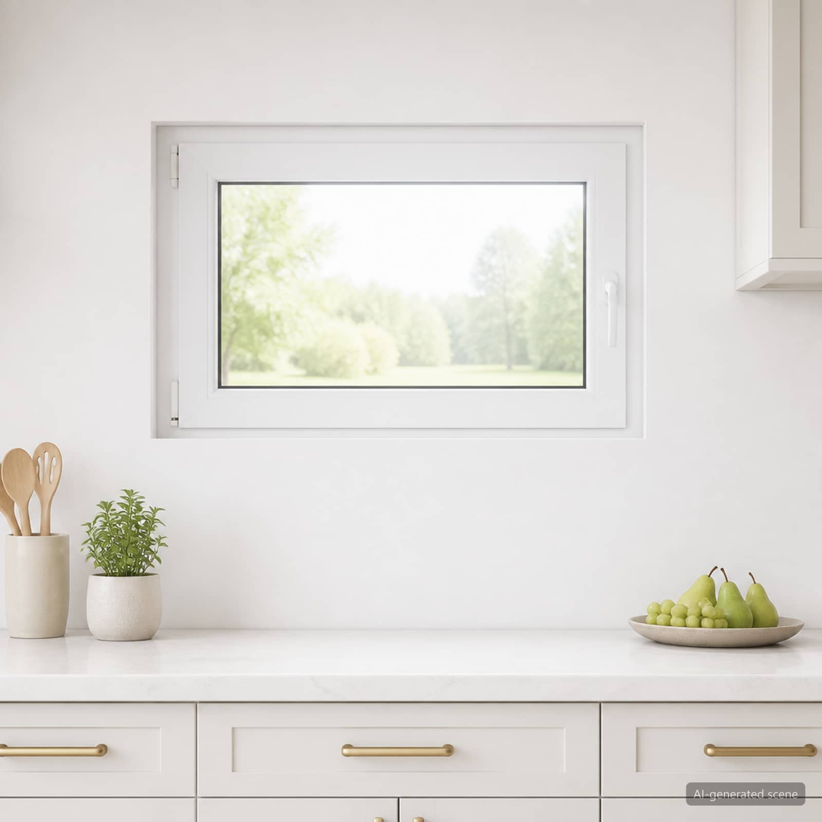Keldriakendus RISOR 95 x 50 cm PVC ja selge tavaline klaas