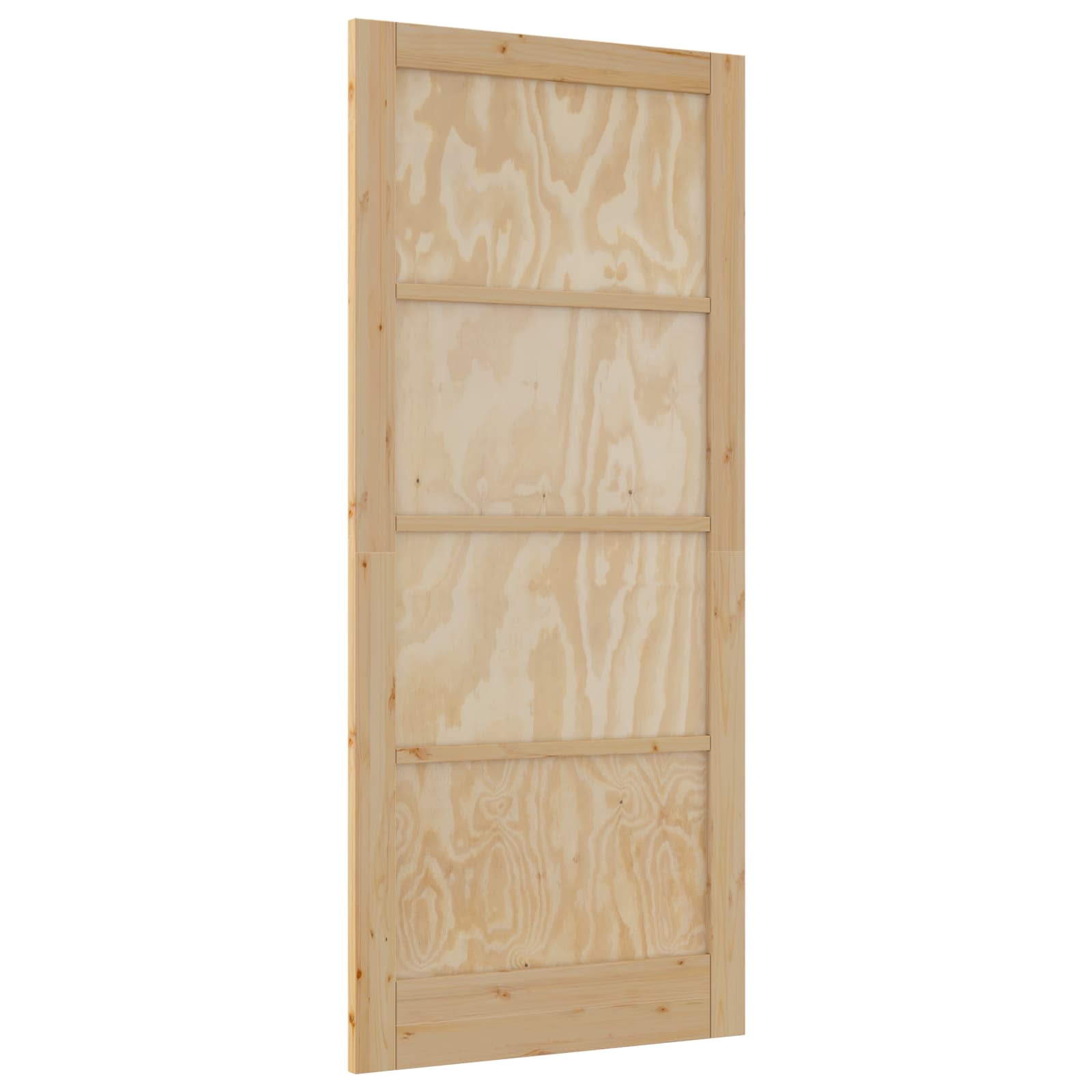 Siseuks 93 x 211 cm Vineer Naturaalne