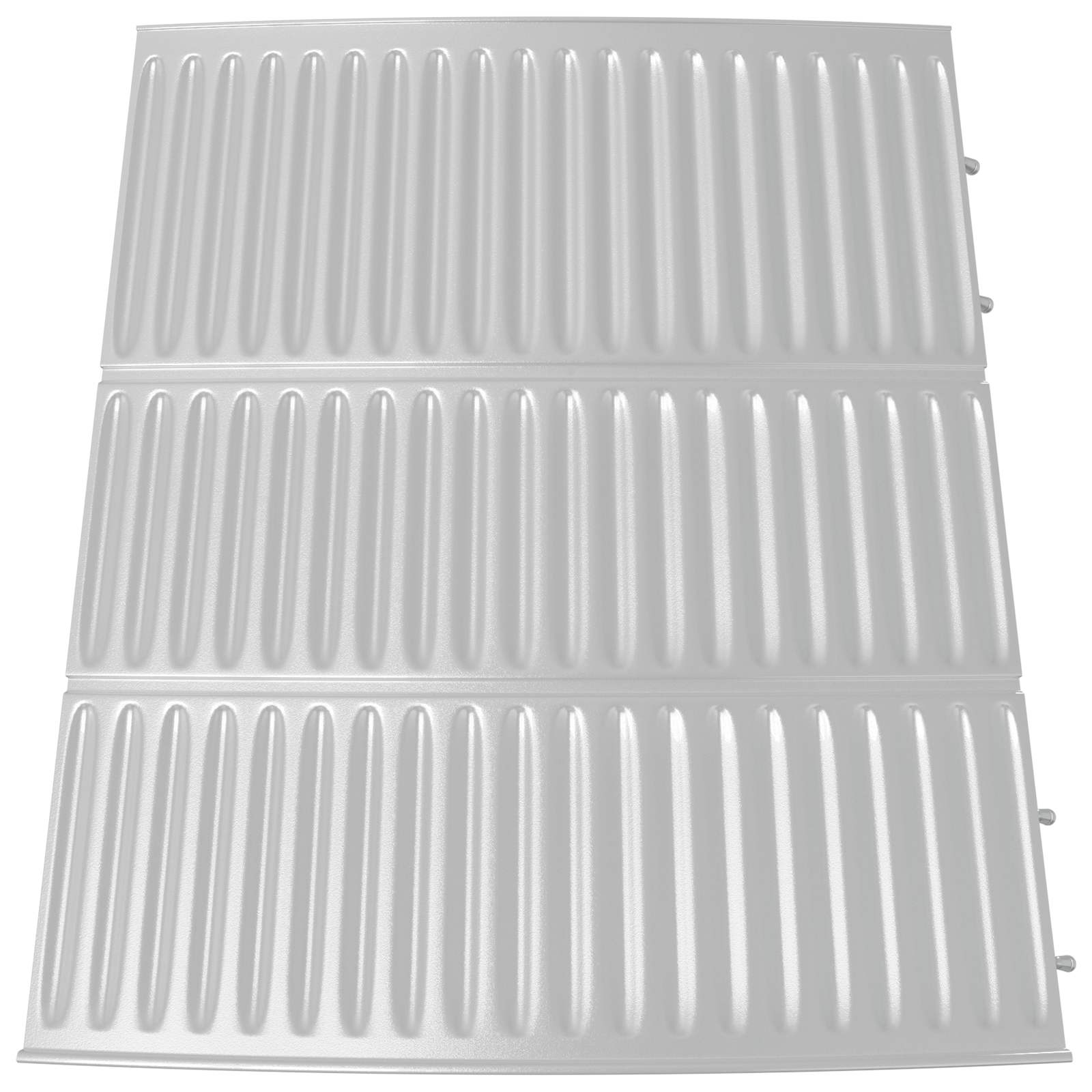 Jõulupuuseelik Koonus Hõbedane Ø 73 x 25,5 cm Plastmass
