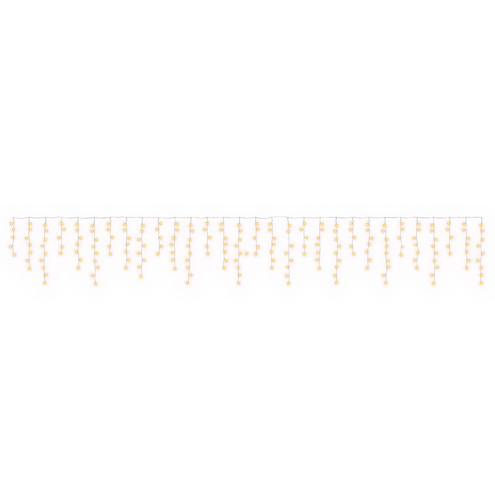 Valguskardinad 210 LED-i Soe valge 500 x 72 cm