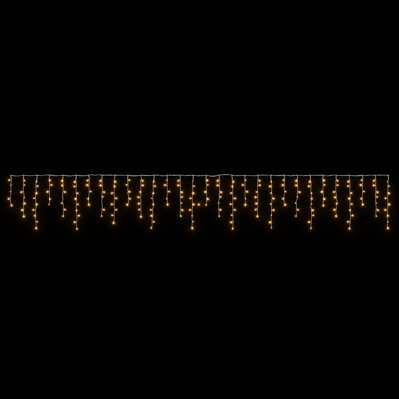 Valguskardinad 210 LED-i Soe valge 500 x 72 cm