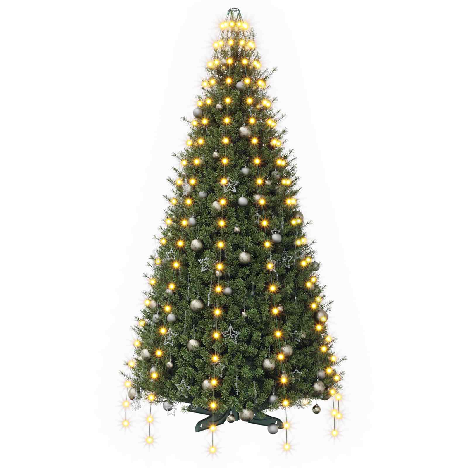 Jõulupuu tuled 210 LED-i Soe valge 210 cm