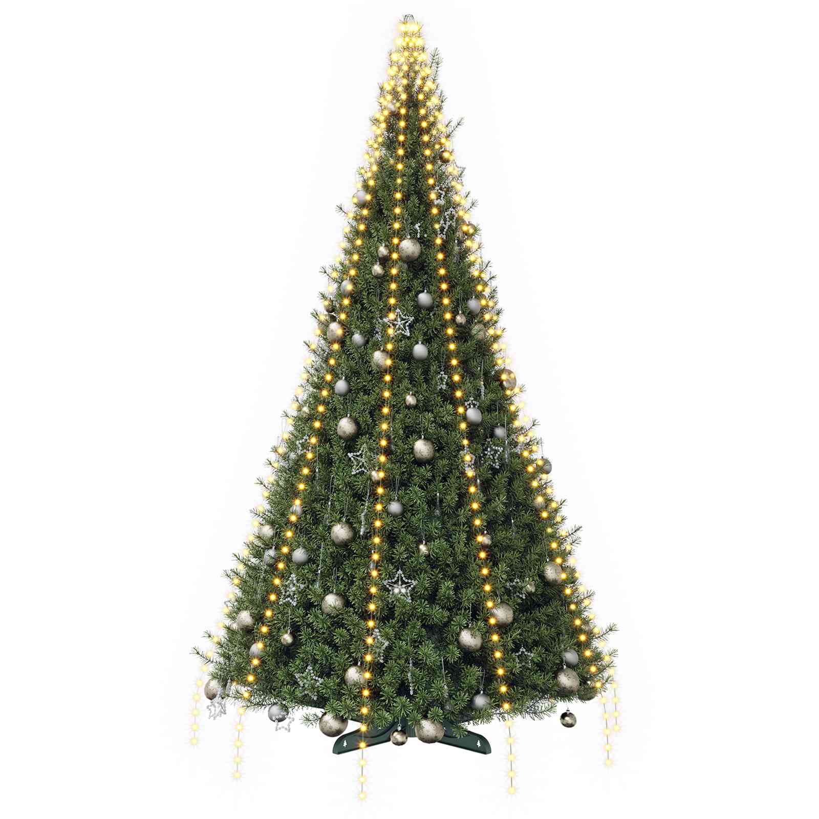Jõulupuu tuled 500 LED-i Soe valge 500 cm