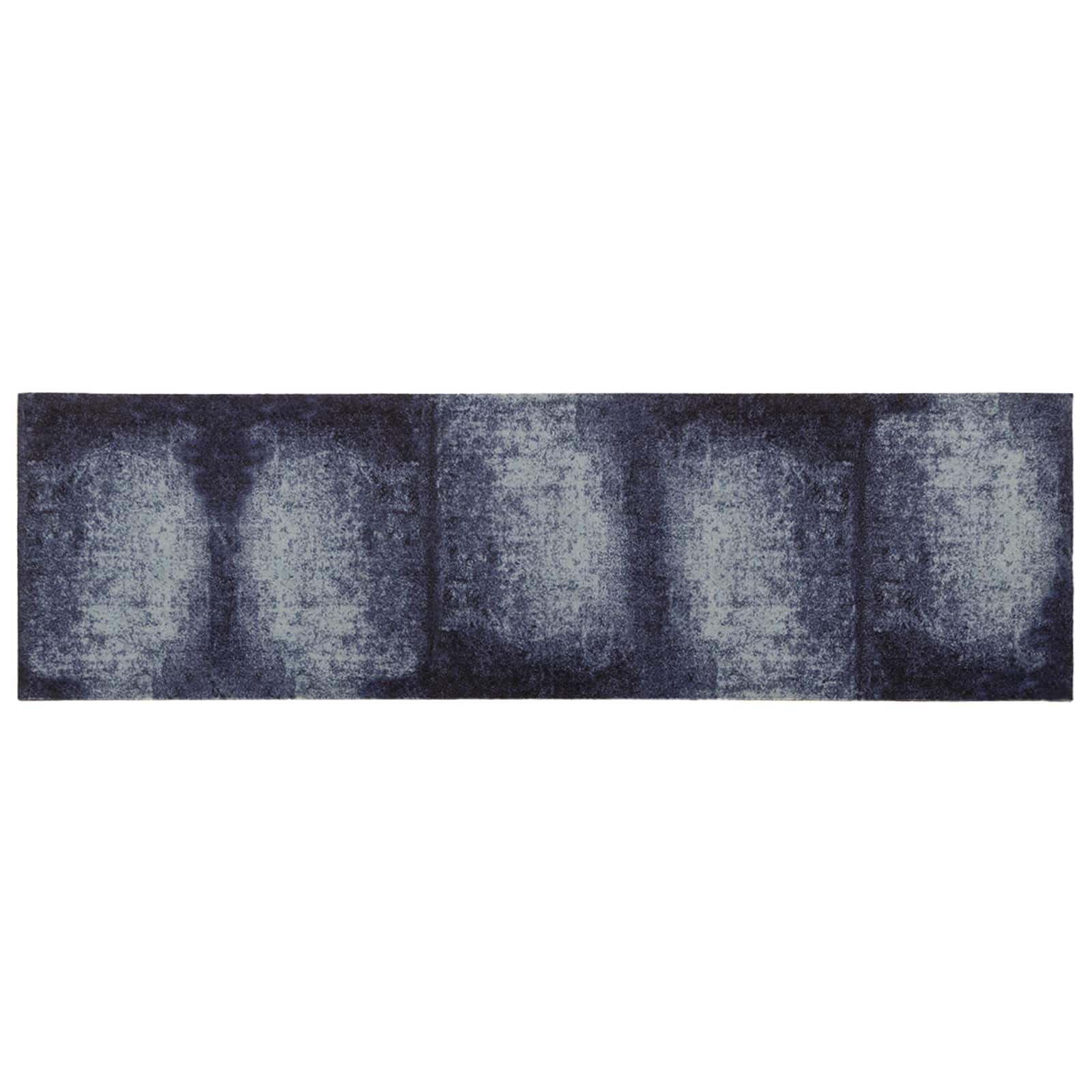 Köögivaip Sinine vari 180 x 60 cm 100% polüamiid