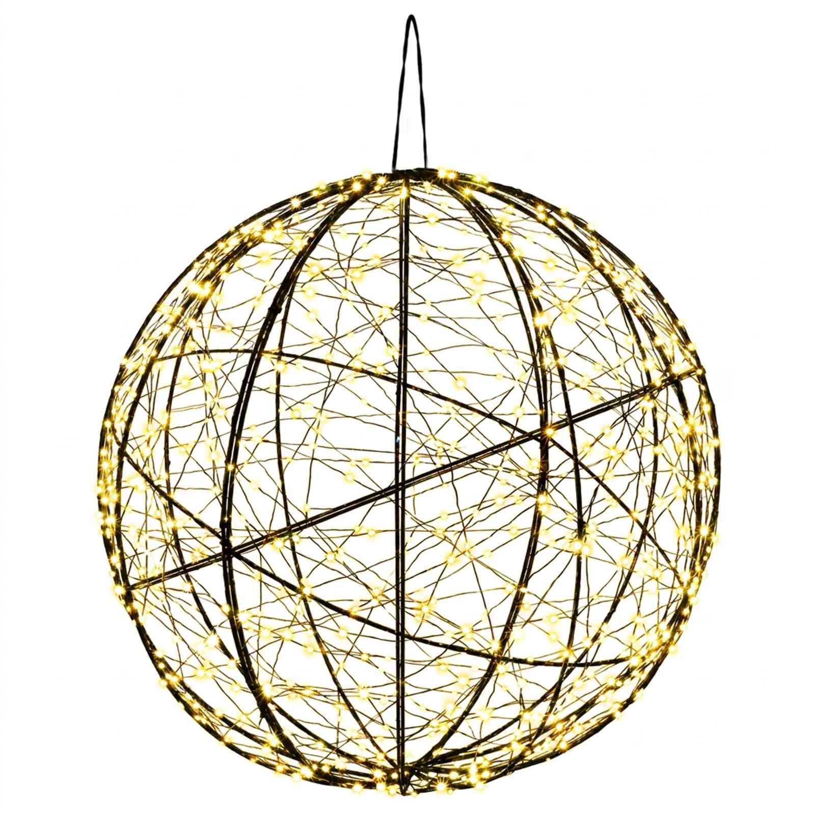 Jõulufiniaalne valgus 500 LED-i Soe valge Läbimõõt 40 x 42 cm