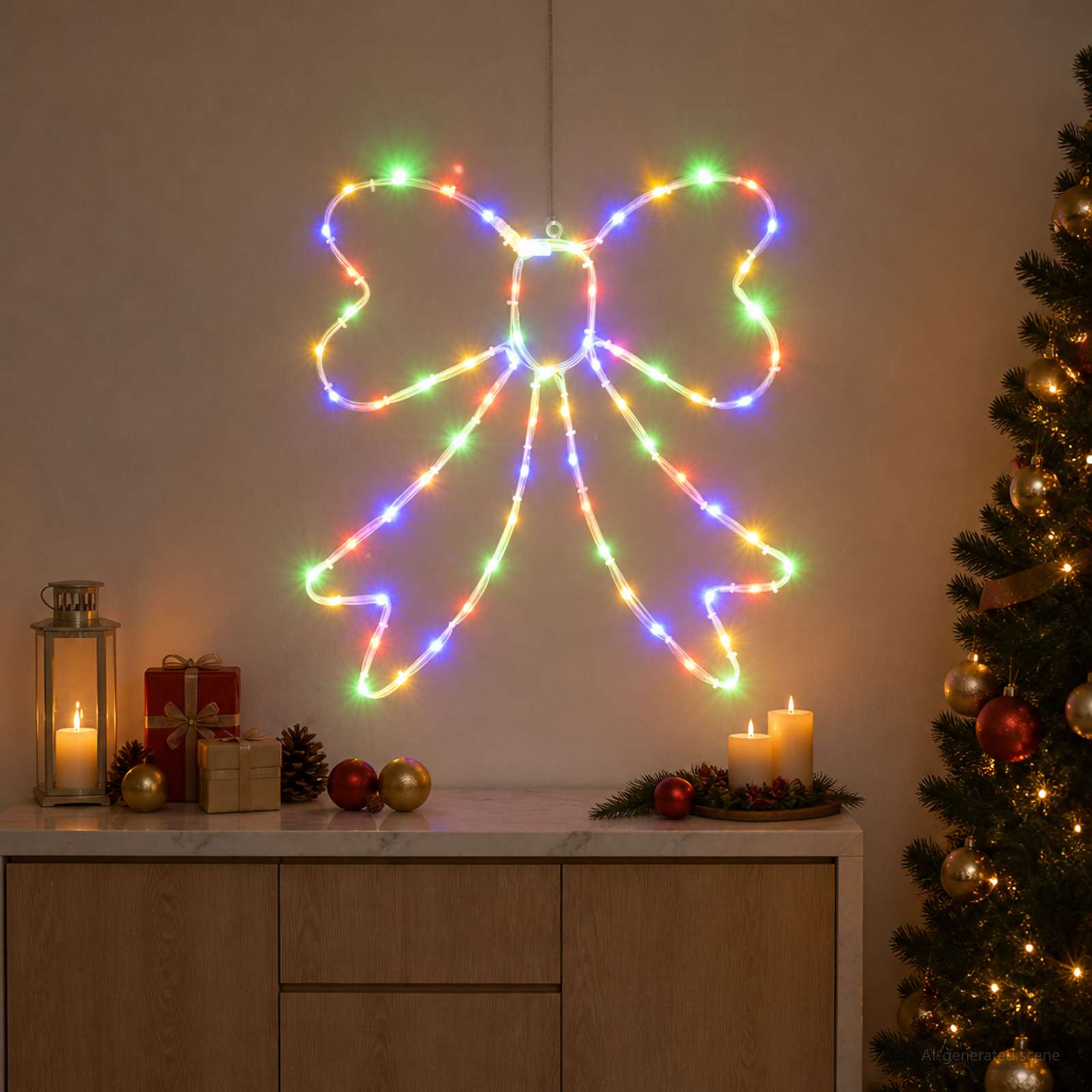 LED voolikuvalgusti lips LOVIISA 70 LED-i Mitmevärviline