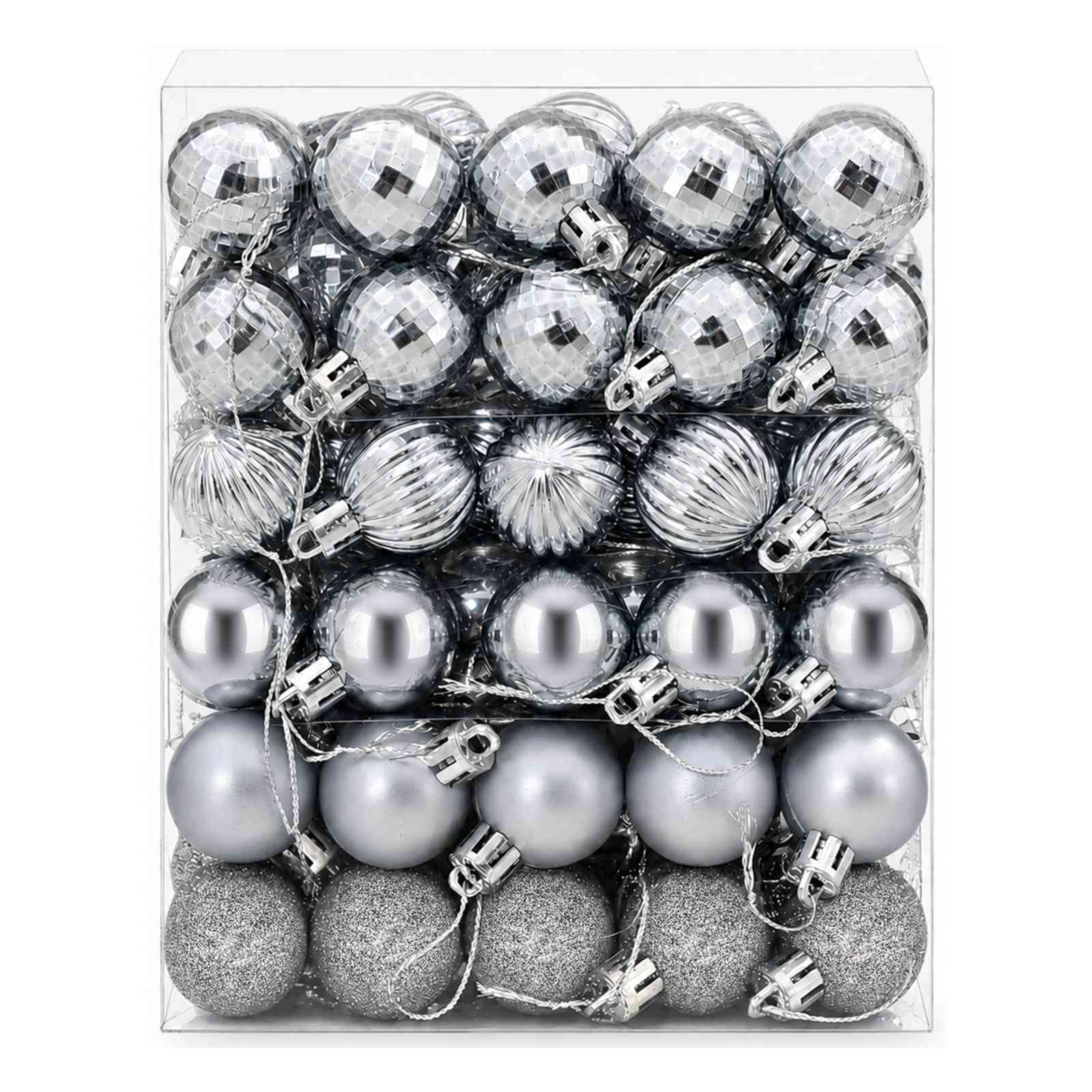 Jõulupalli komplekt 150 tk Hall 3 cm Polüstüreen