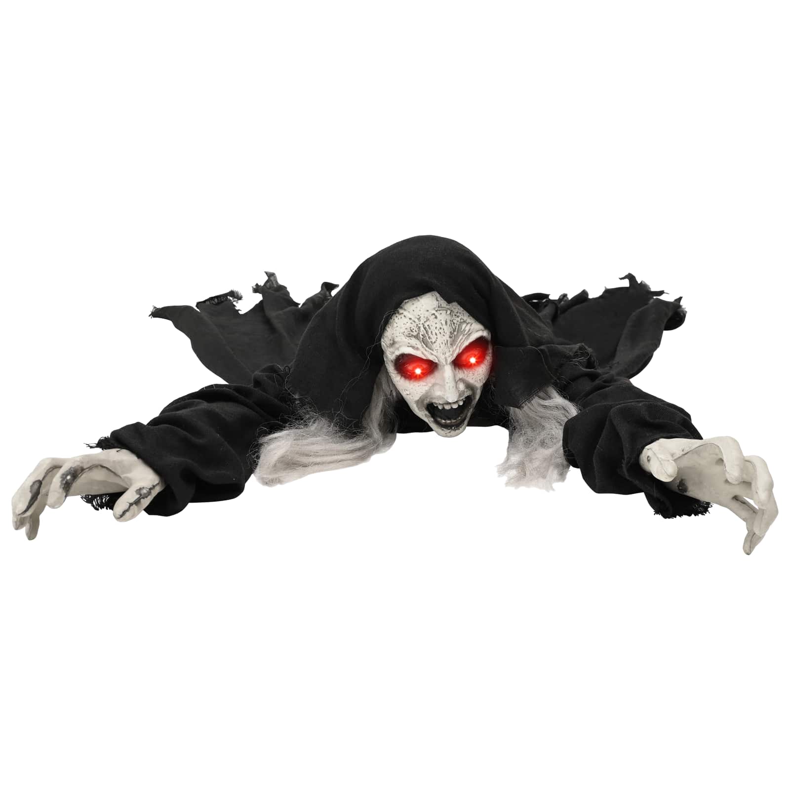 Halloweeni zombi dekoratsioon SPOOKA Must 41 x 130 x 24 cm