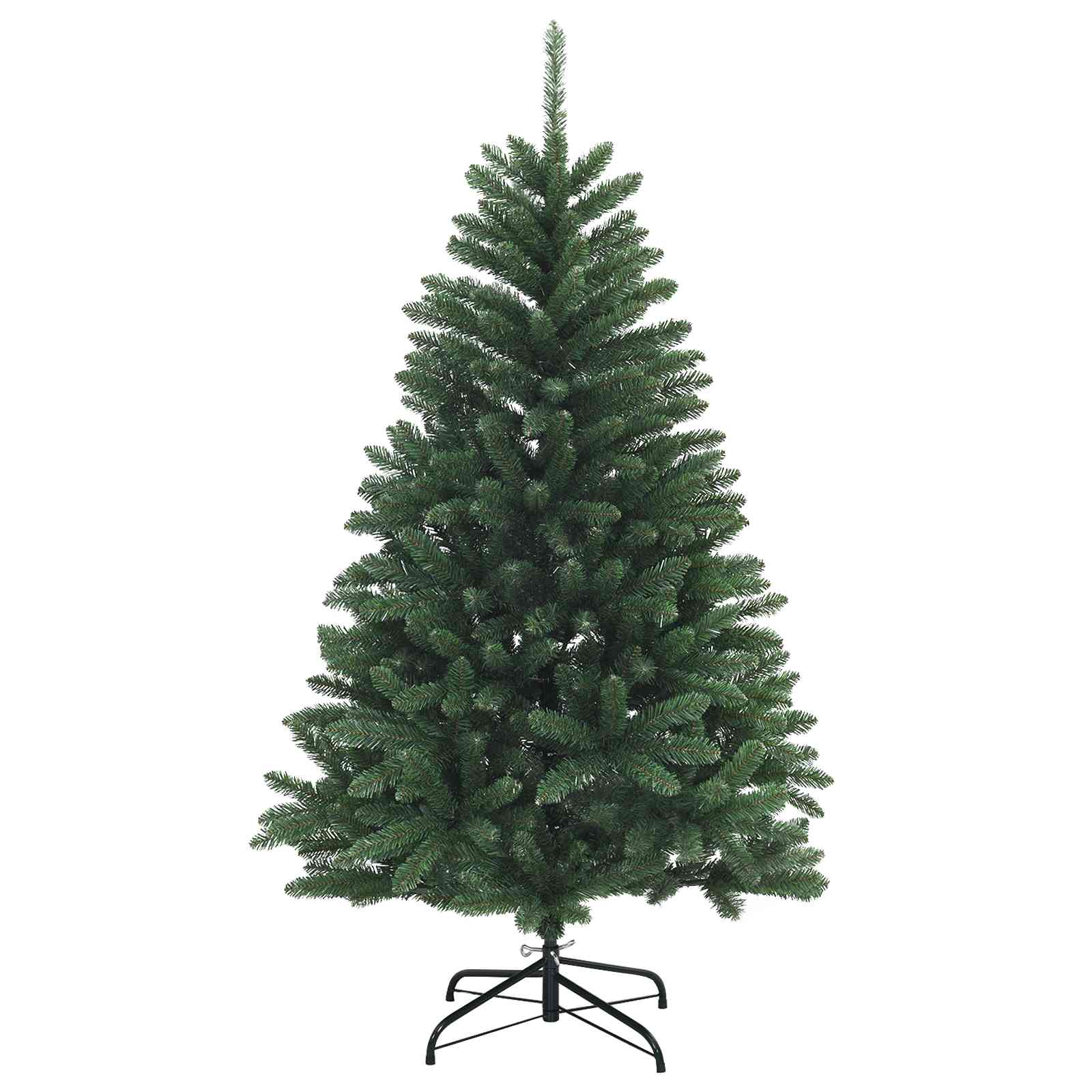 Kunstlik kokkupandav jõulupuu 180 cm PVC Keskmine roheline