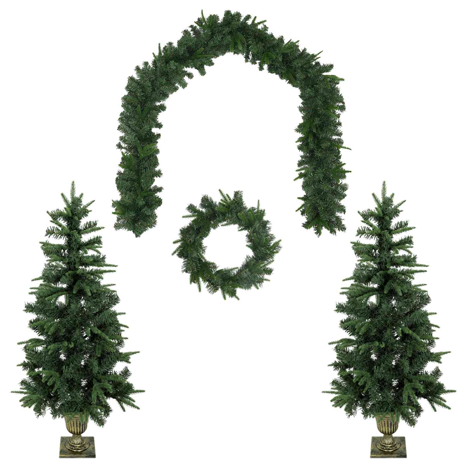 Mini jõulupuu 120 cm PVC ja PE Roheline