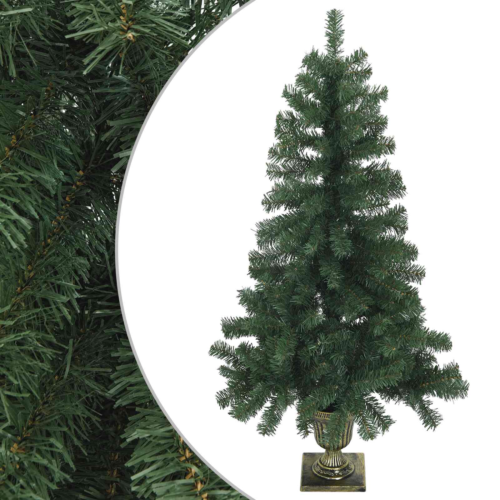 Mini jõulupuu 120 cm PVC Roheline