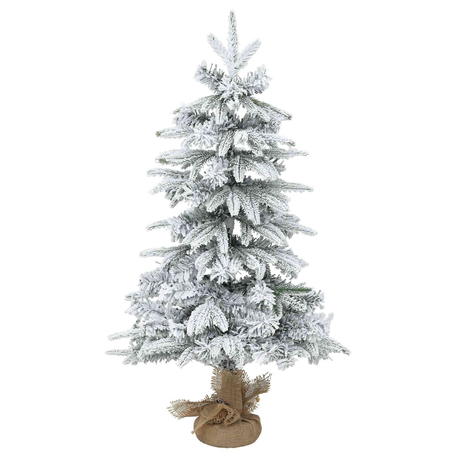 Mini-jõulukuusk, lumega kaetud 90 cm PVC ja PE