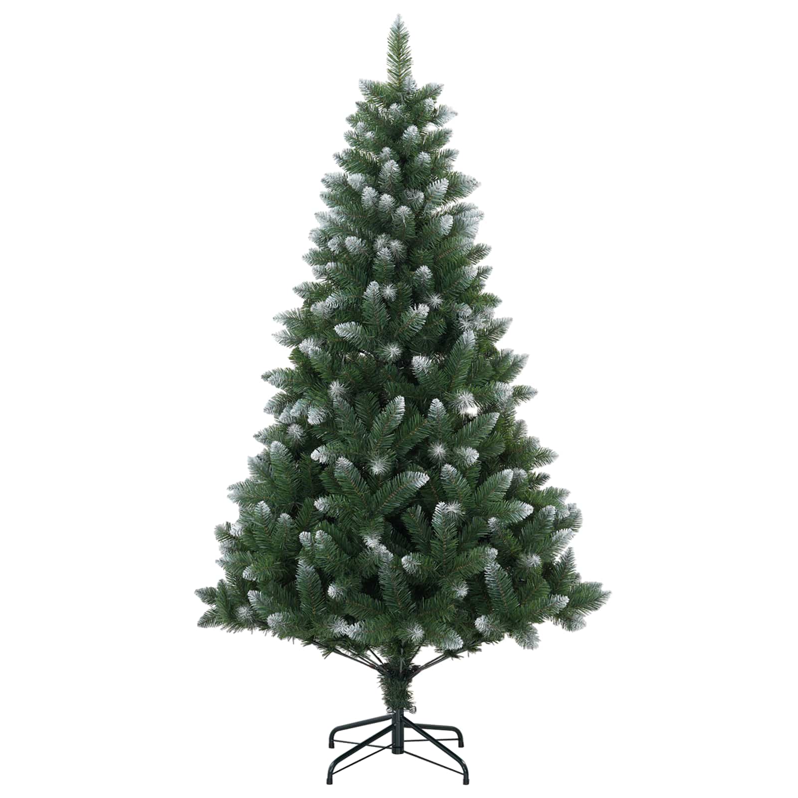 Tehisjõulupuu 180 cm PVC ja metall Roheline