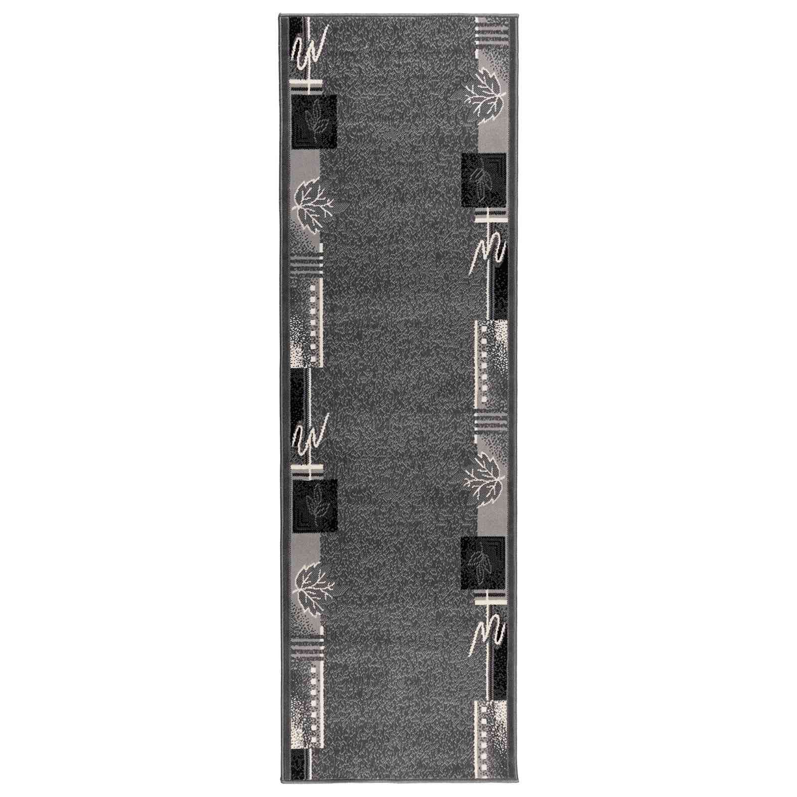 Jooksurug FLORNES Kootud Hall Lehed 67 x 150 cm PP 7 mm