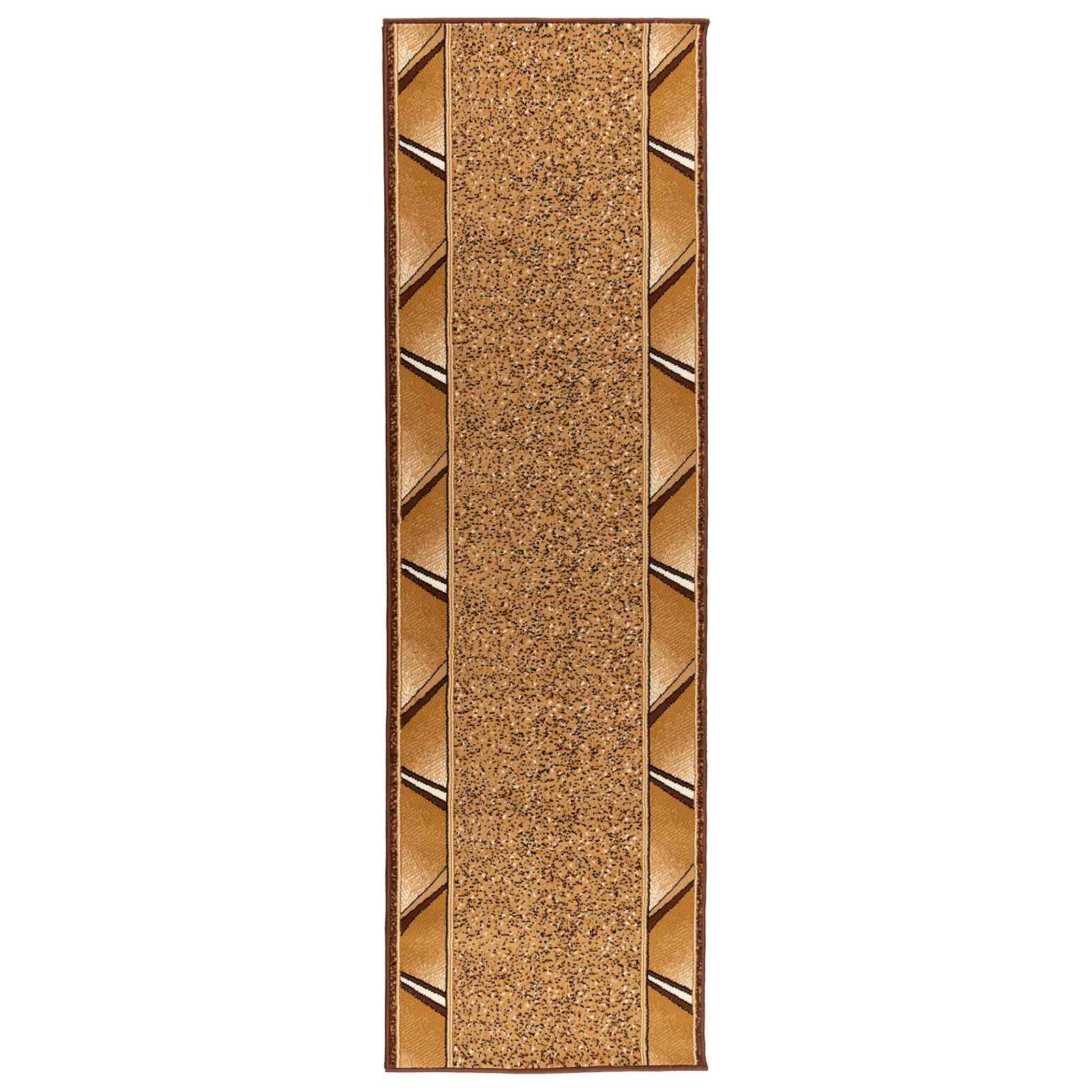 Jooksurug FLORNES Kootud Okri Siksak 80 x 200 cm PP 7 mm