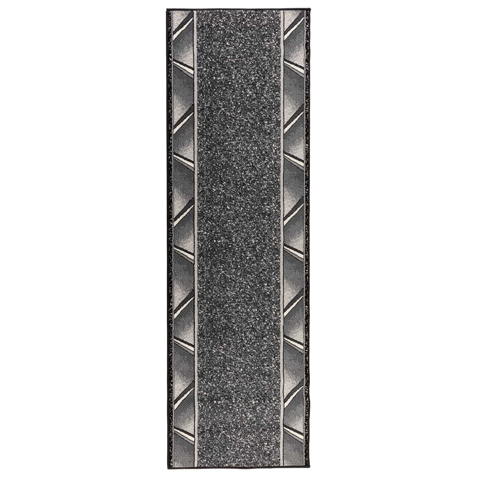 Jooksurug FLORNES Kootud Hall Zigzag 80 x 200 cm PP 7 mm